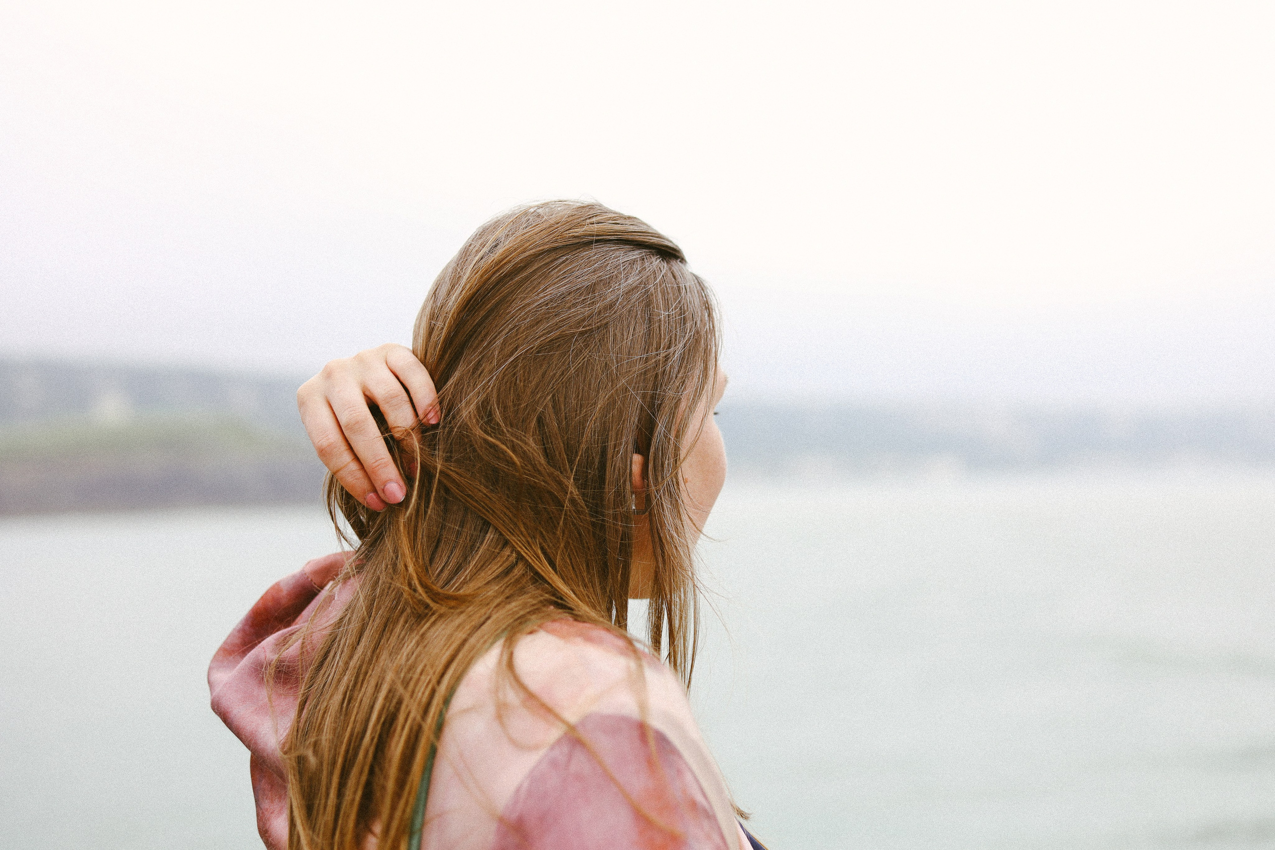 Katya near the lighthouse. Victoria Dini. Art photography in London / Folkestone, UK