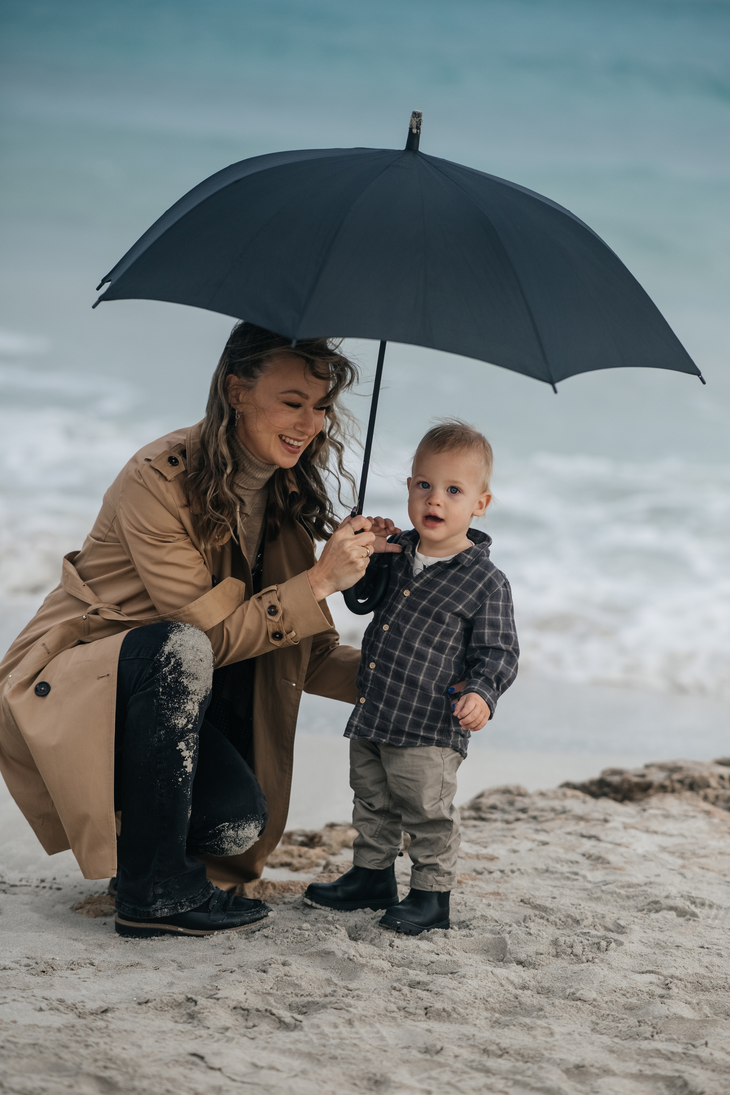 На пляже Нисси Бич. Фотограф на Кипре