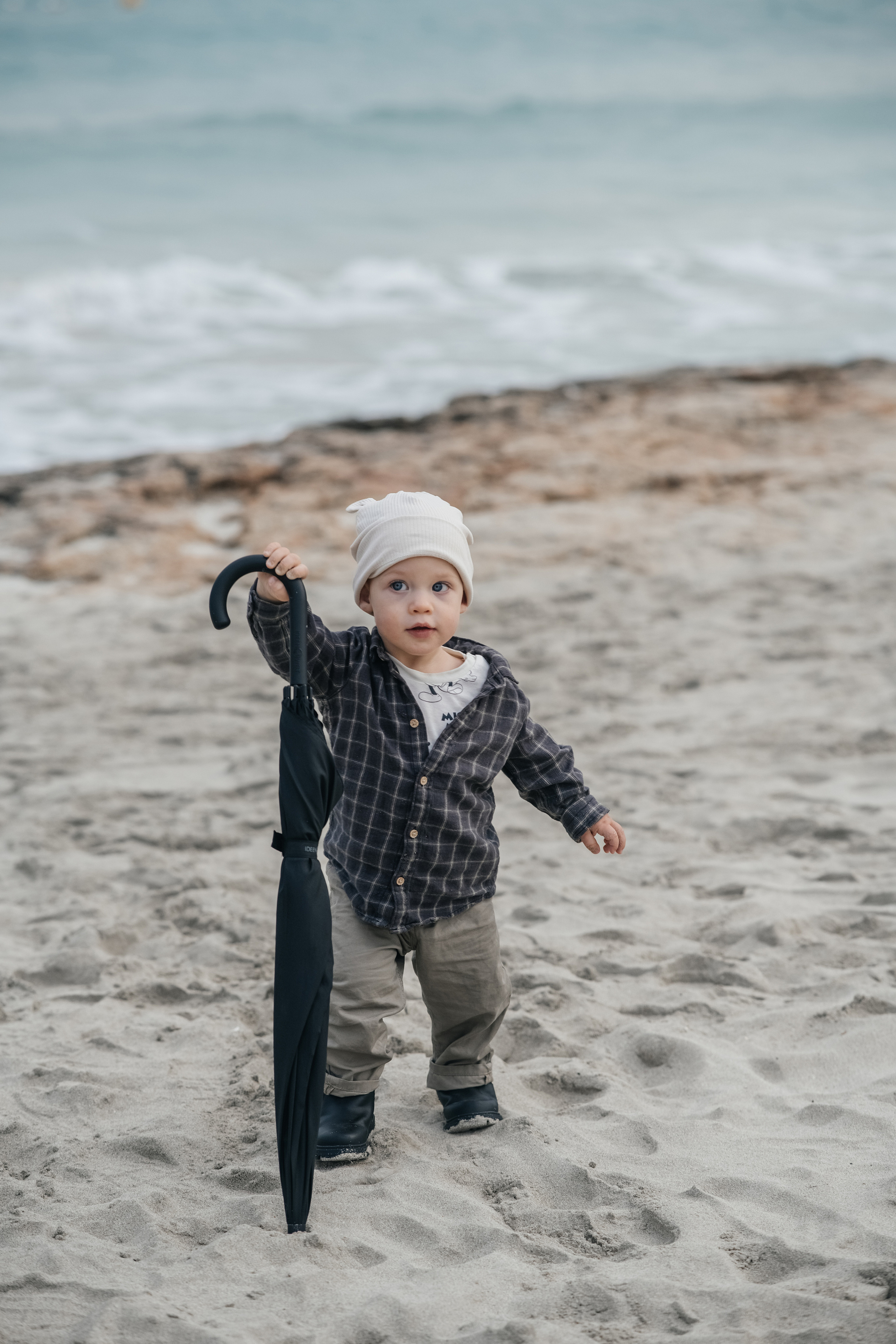 На пляже Нисси Бич. Фотограф на Кипре