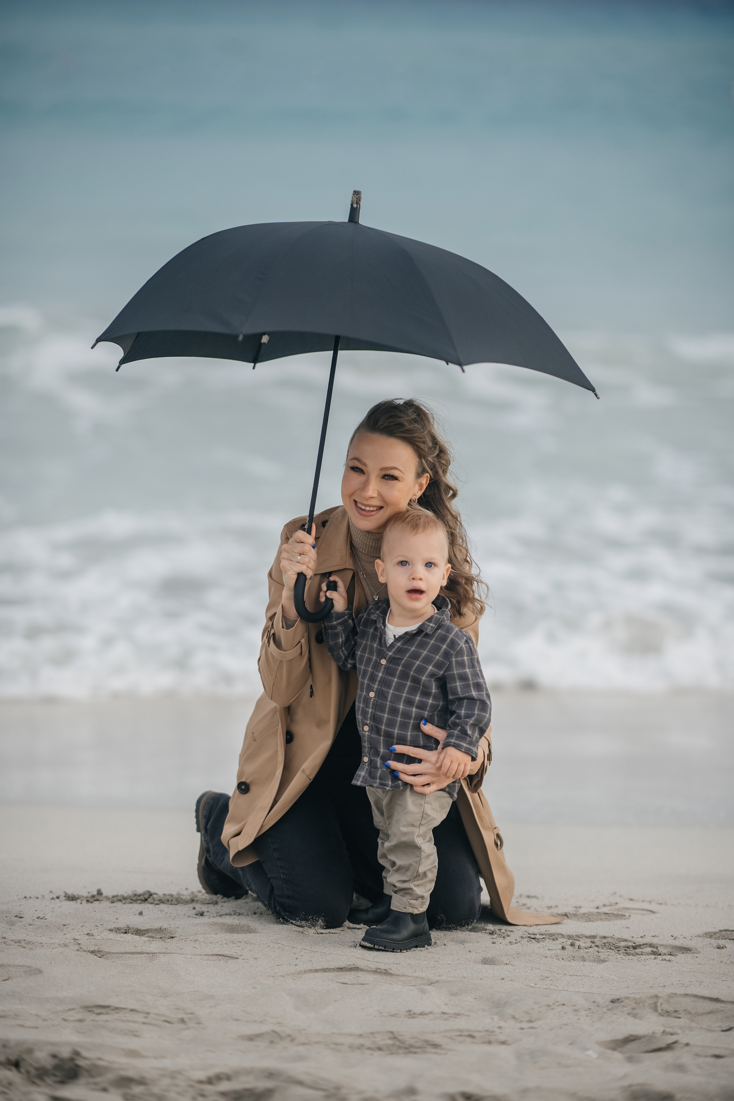 На пляже Нисси Бич. Фотограф на Кипре