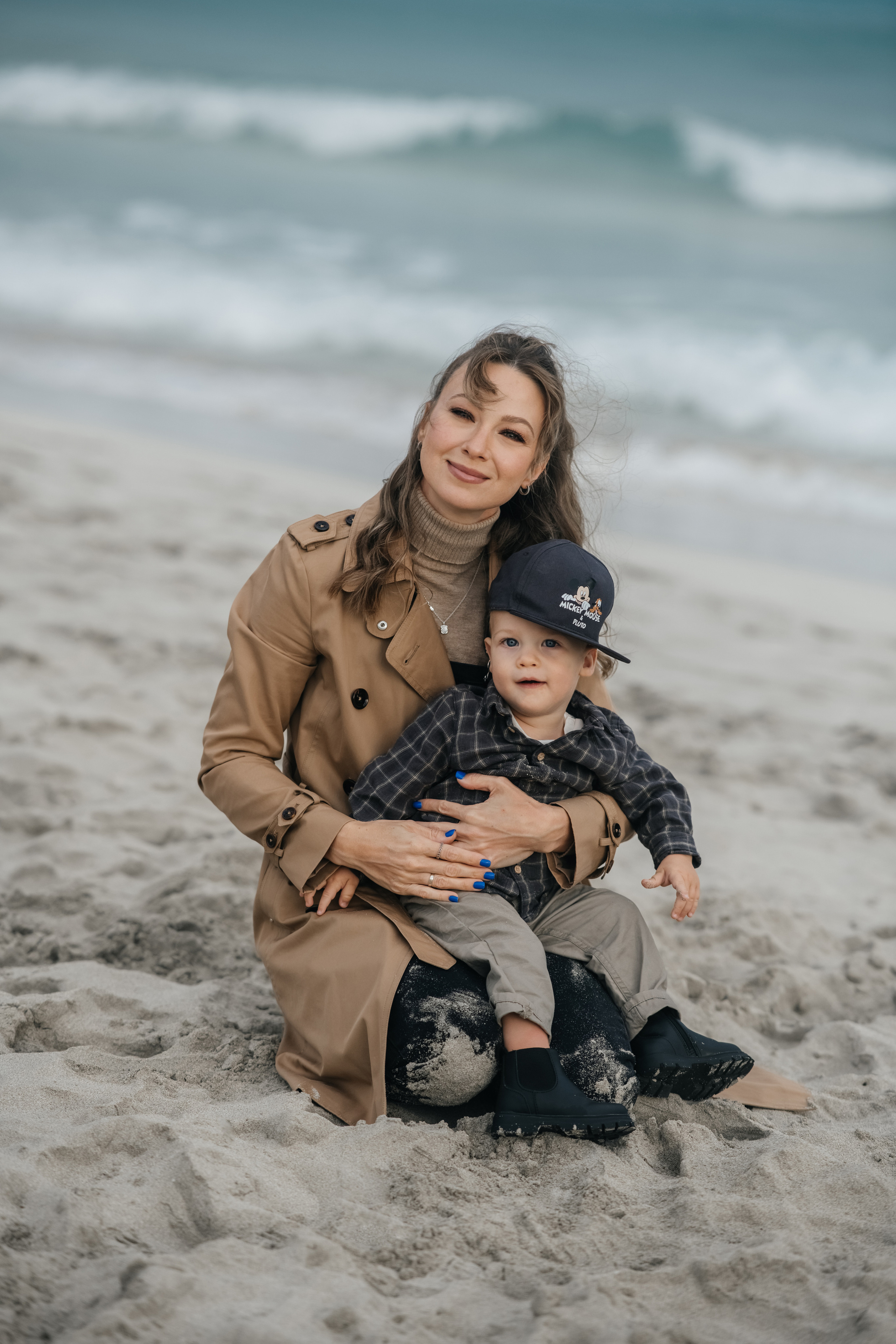 На пляже Нисси Бич. Фотограф на Кипре