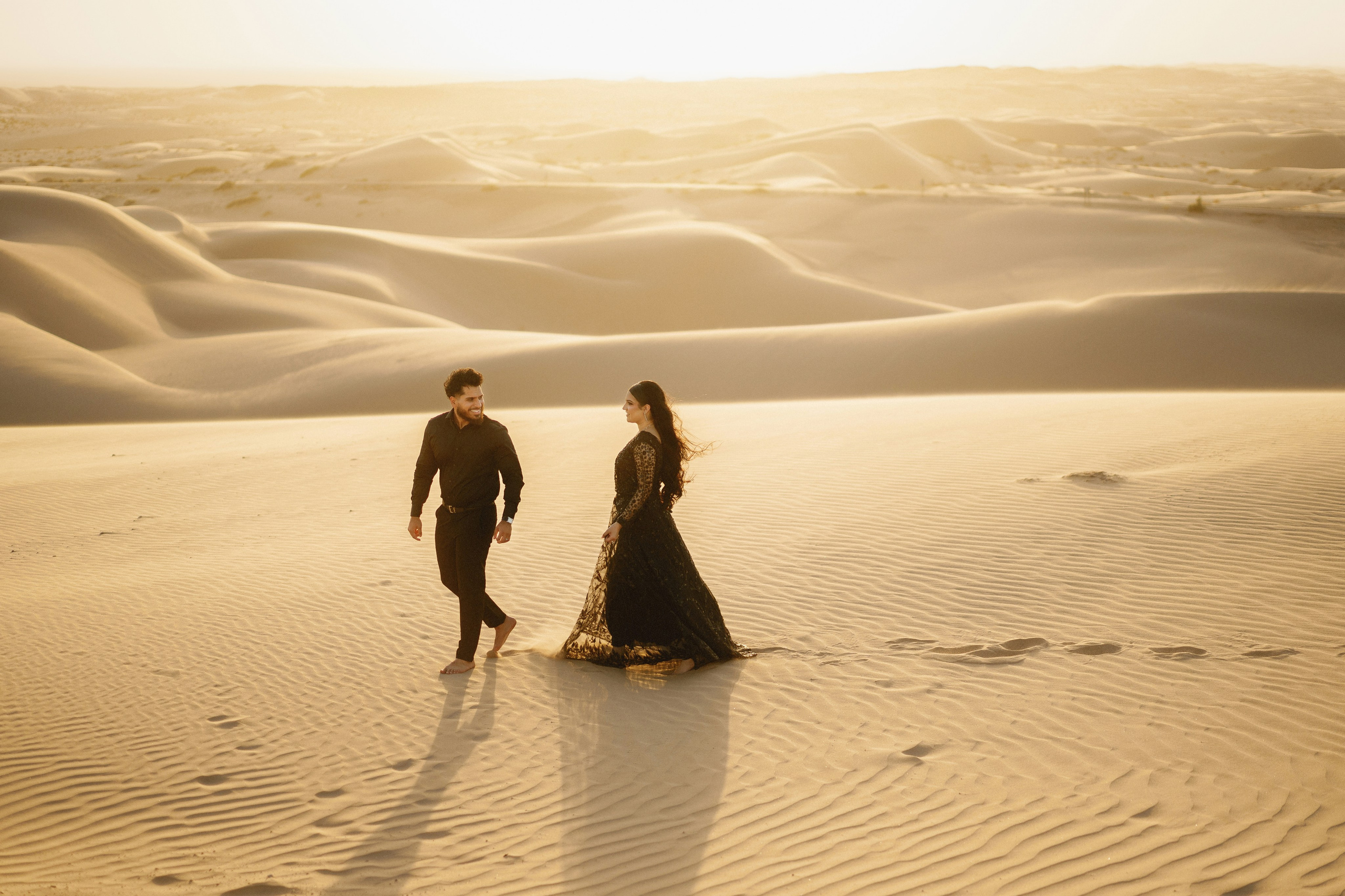 Elopement at Glamis Sand Dunes California. Wedding Photography & Videography Team in California, Los Angeles, San Francisco, San Diego and Travel