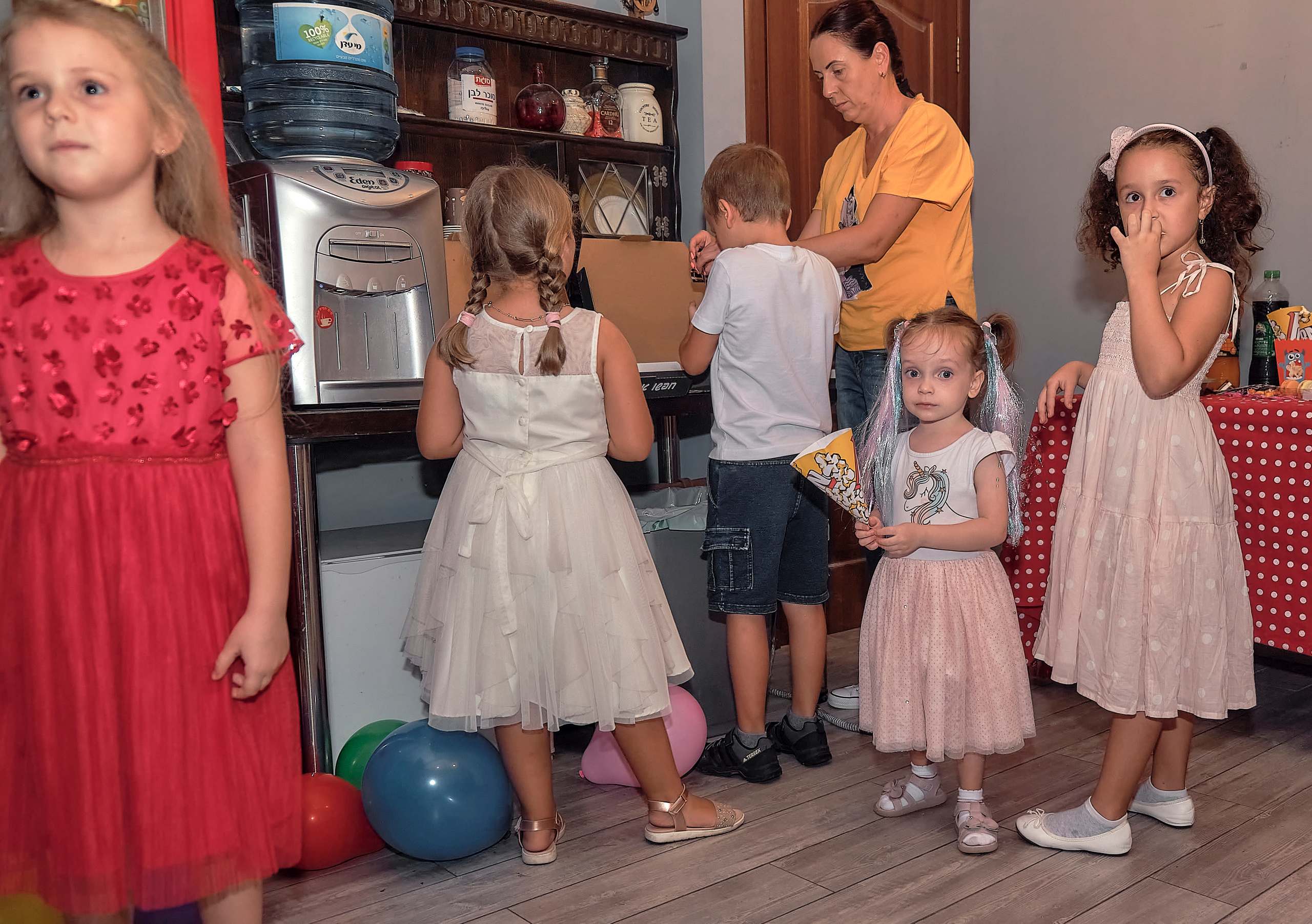 Birthday Party. Middle East Photo Agency — Weddings, Bar & Bat Mitzvahs, Brit Milah, Theater, Magnets, Portraits