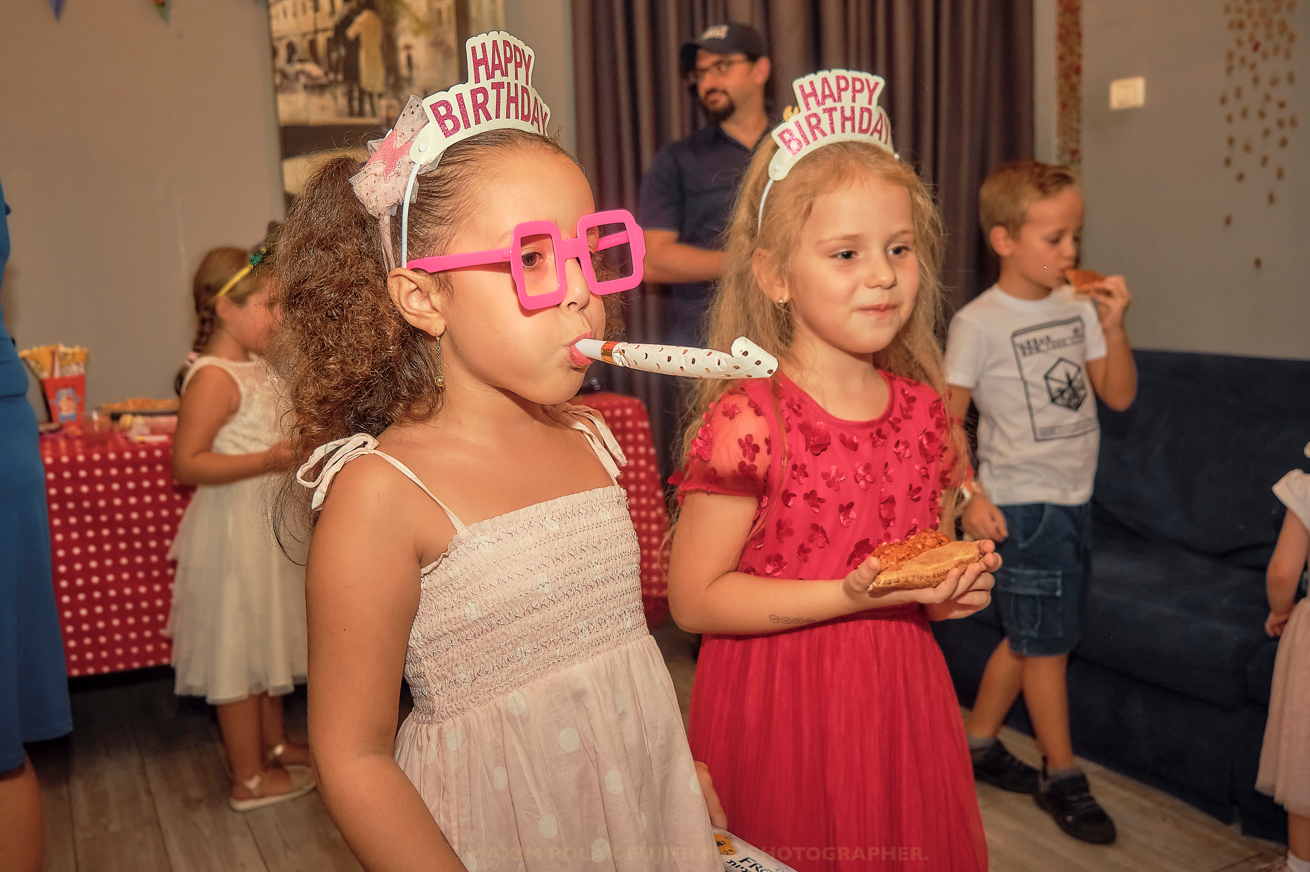 Birthday Party. Middle East Photo Agency — Weddings, Bar & Bat Mitzvahs, Brit Milah, Theater, Magnets, Portraits