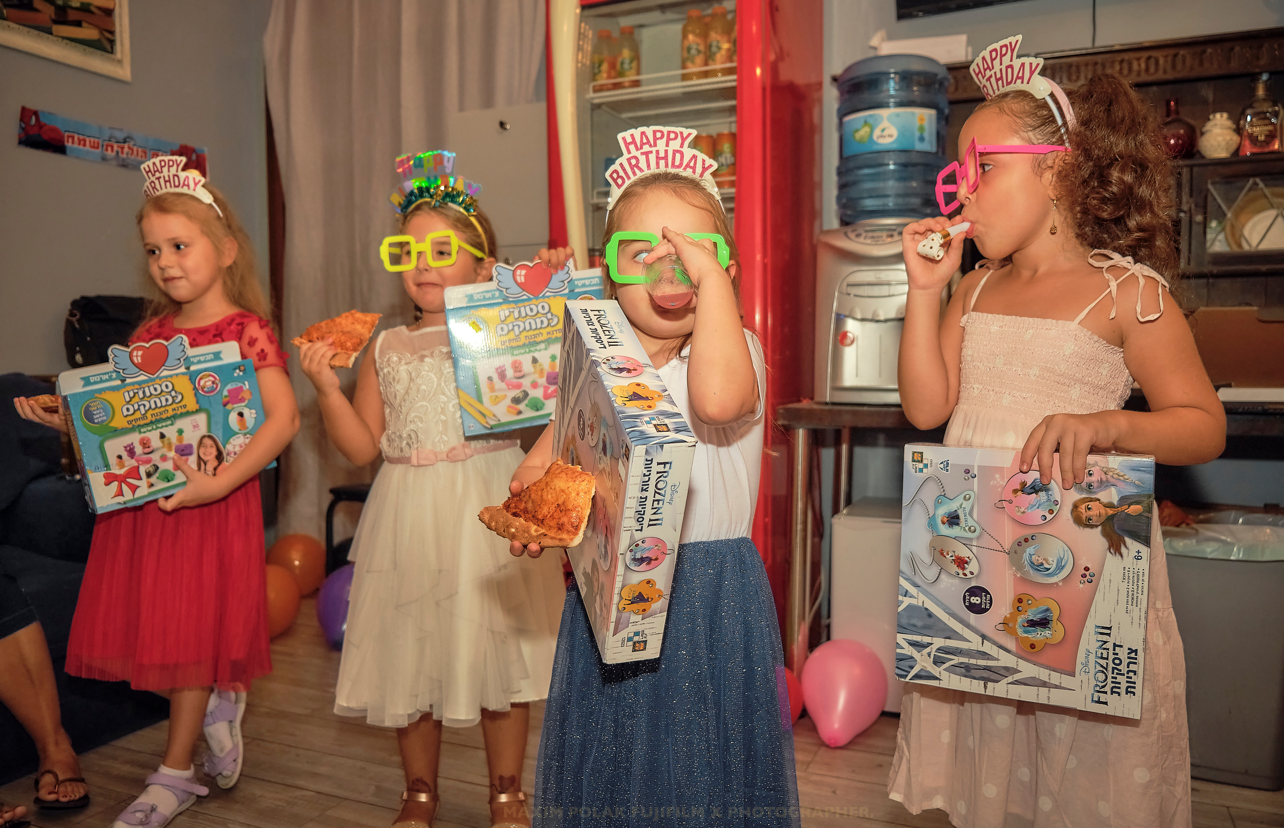 Birthday Party. Middle East Photo Agency — Weddings, Bar & Bat Mitzvahs, Brit Milah, Theater, Magnets, Portraits