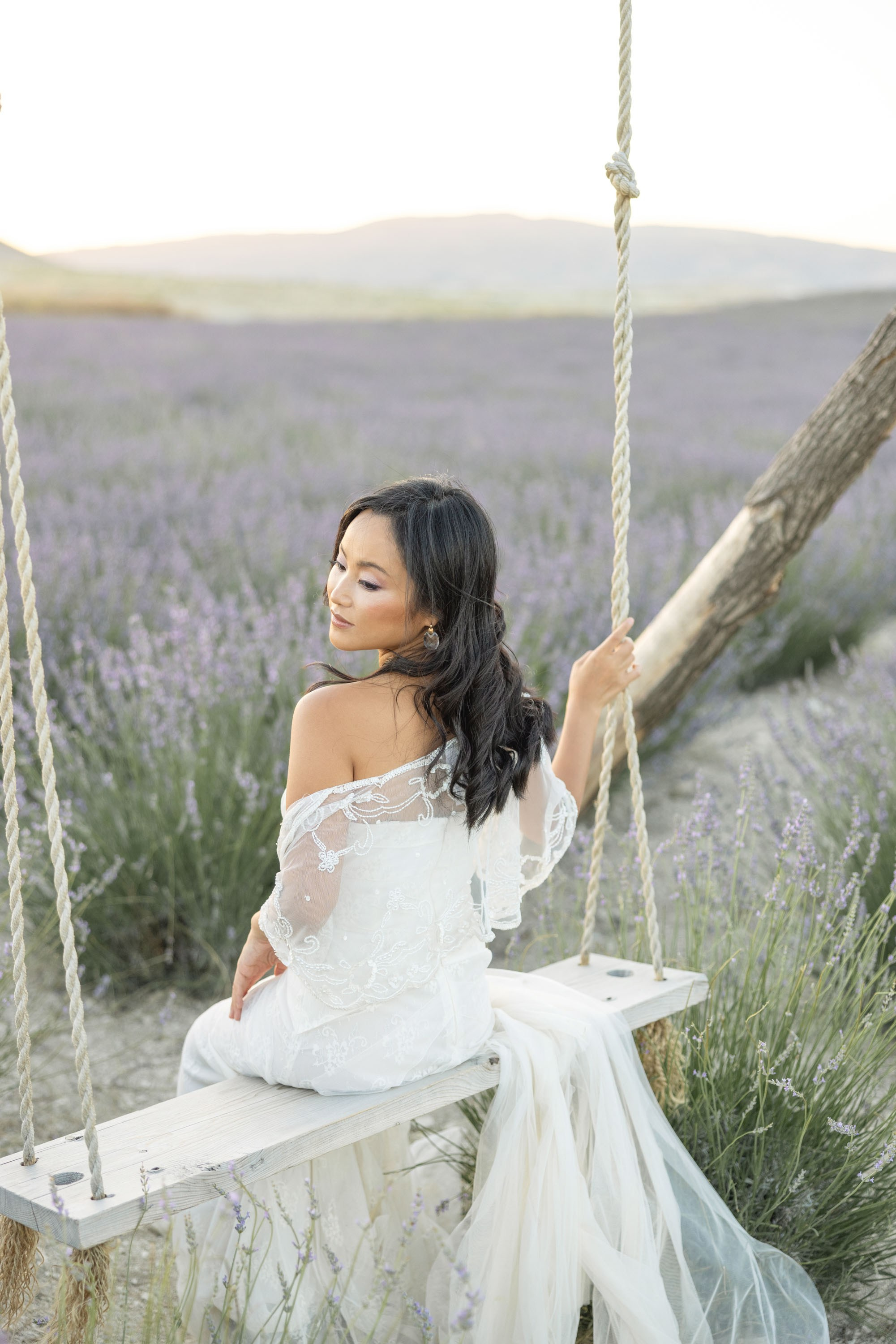 Dreamy Photoshoot in a Lavender Field. Julia Ganch I Fashion Wedding Photography I Cappadocia Turkey