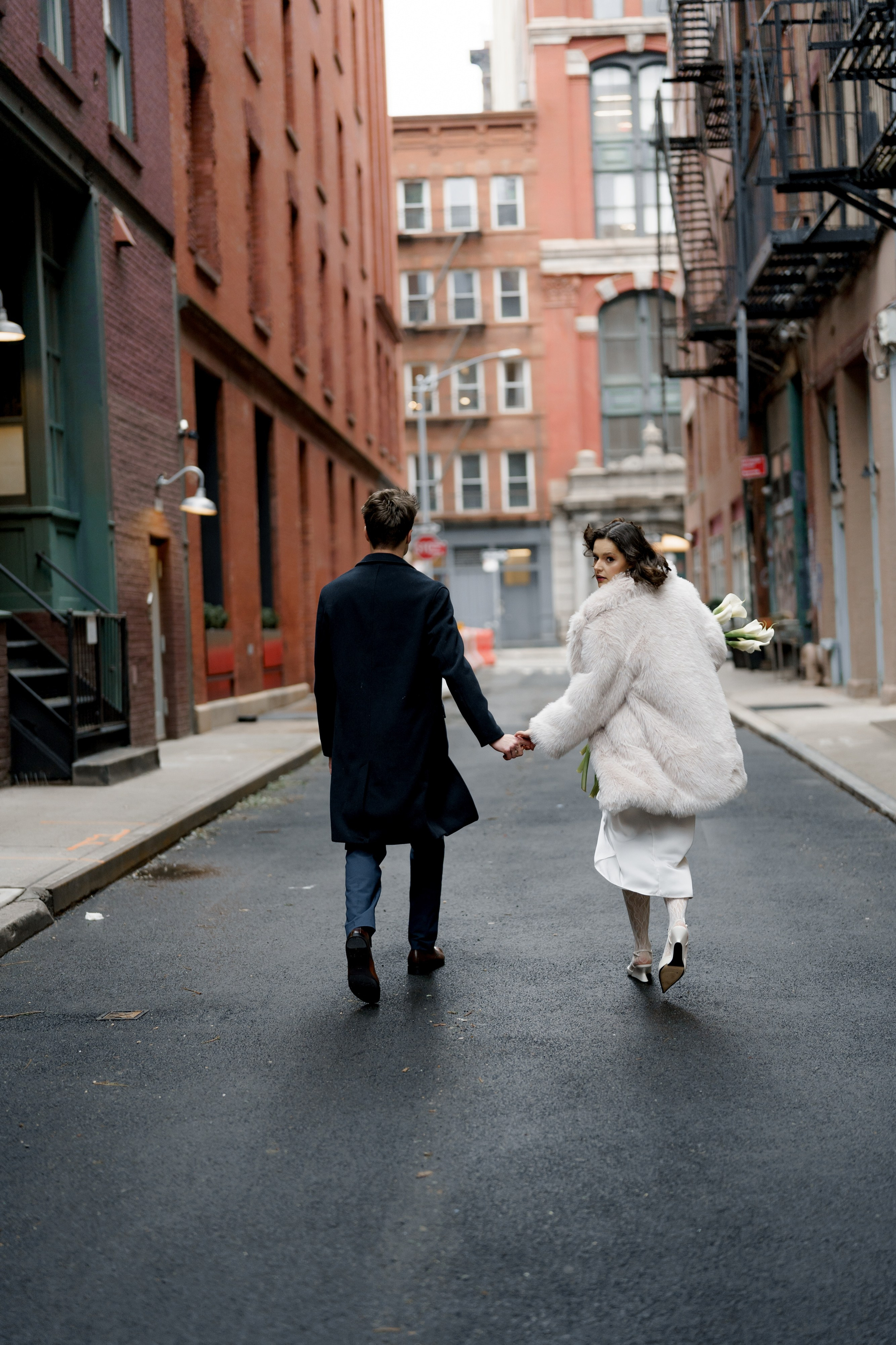 Alina and Dan’s Bold and Stylish Engagement Shoot. Wedding photographer and videographer New York | New Jersey