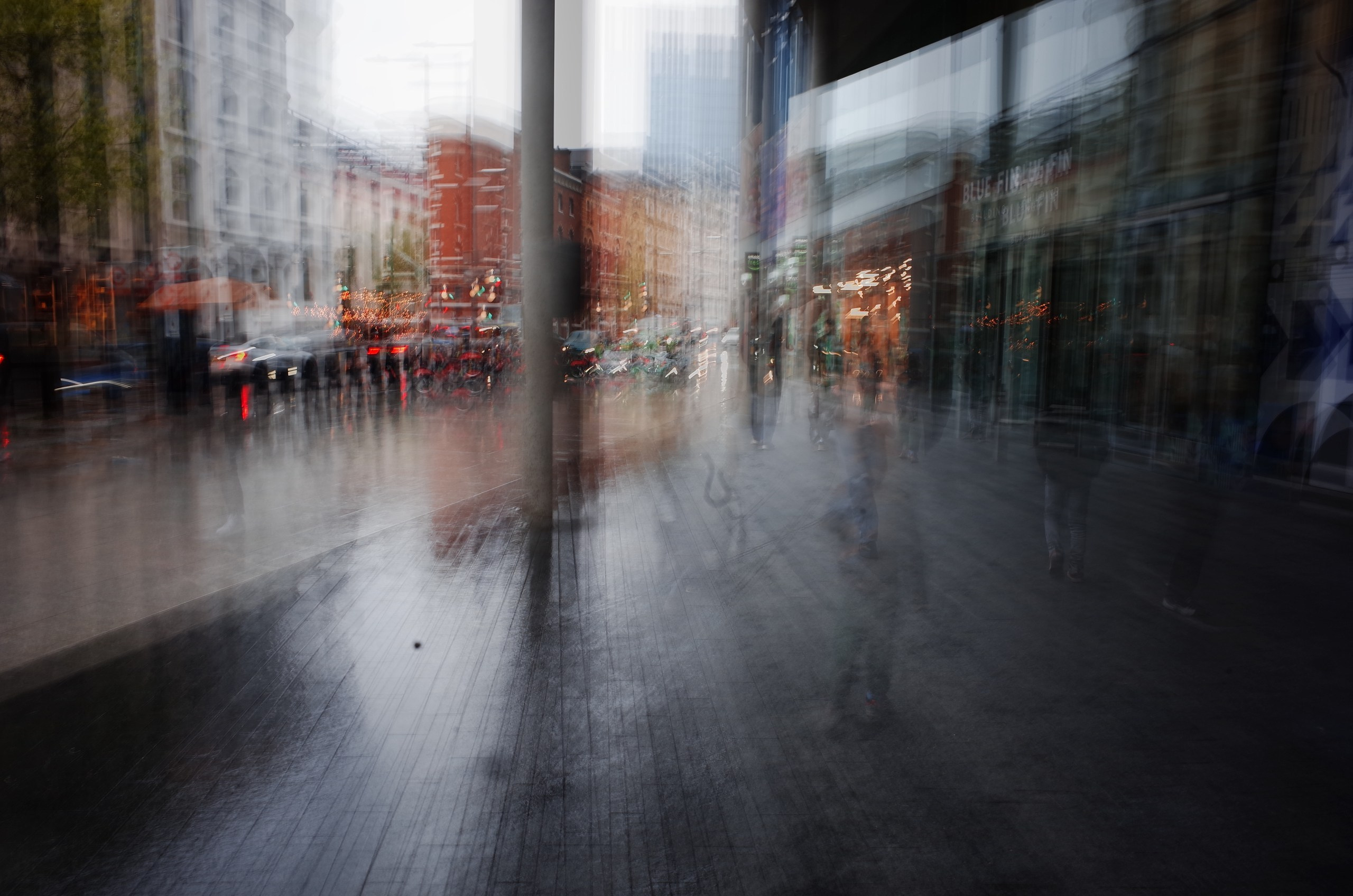 English (not yet summer) rain. Victoria Dini. Art photography in London / Folkestone, UK