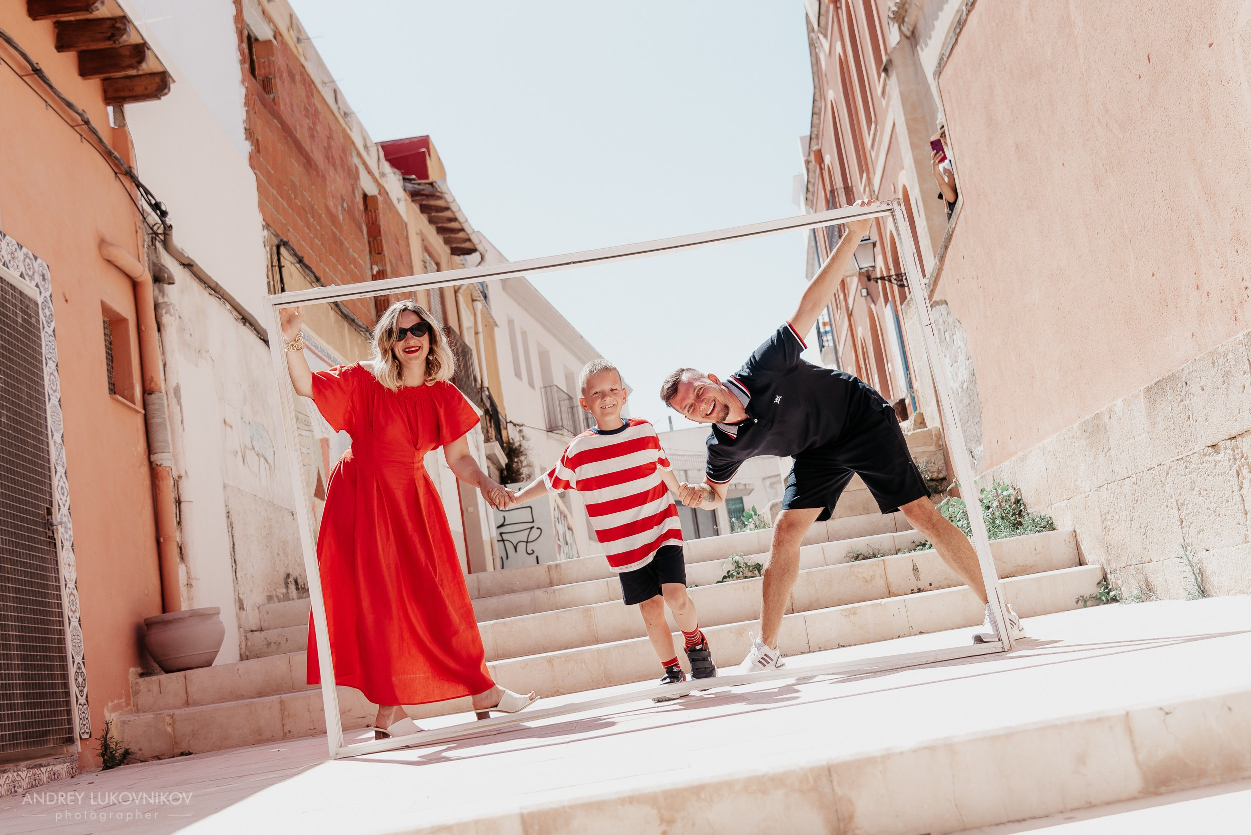 Семейная фотосессия в Аликанте