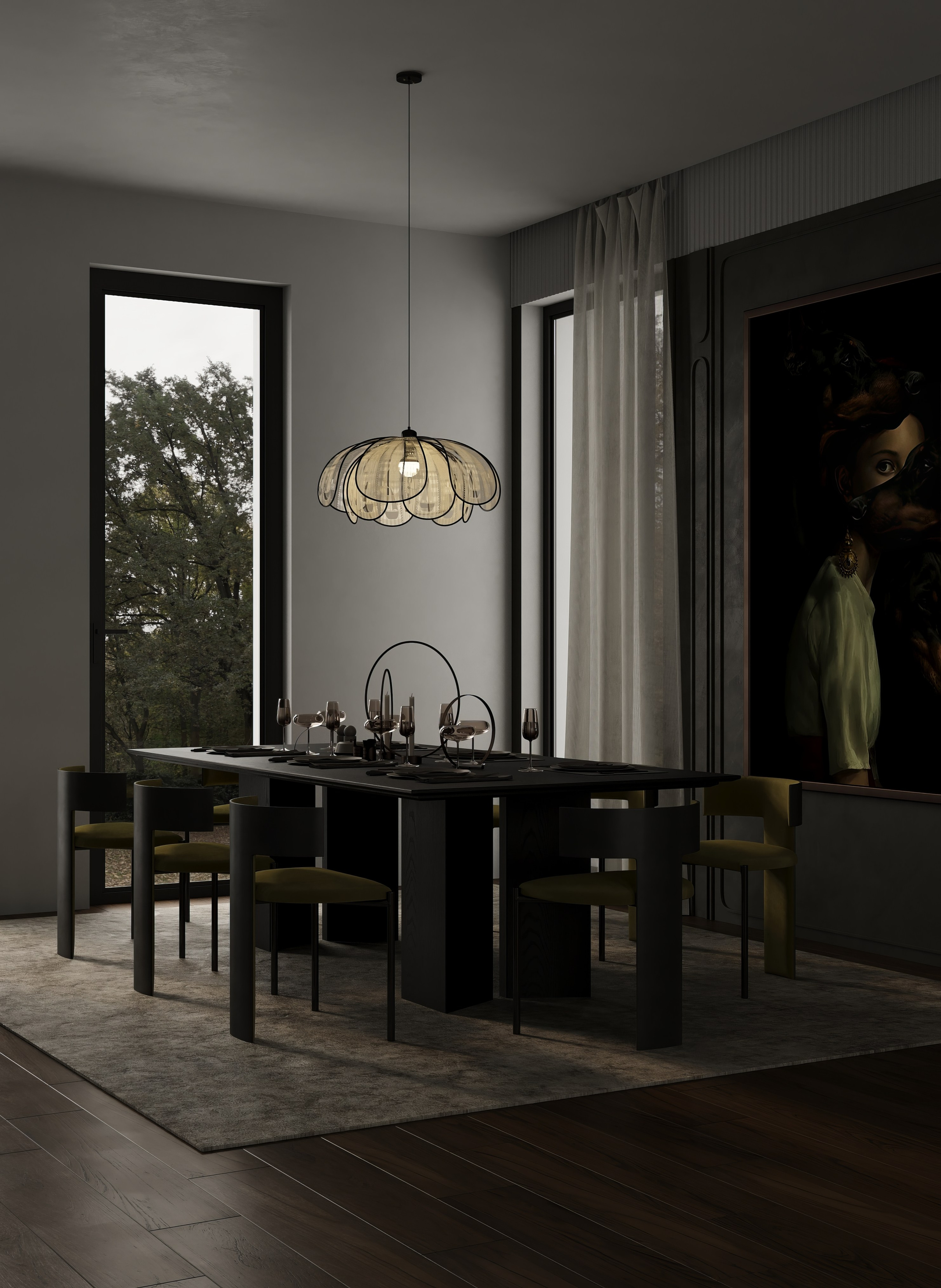 AS [Noir Frequency]. Anastasia Sorochin| 3d Visualization
