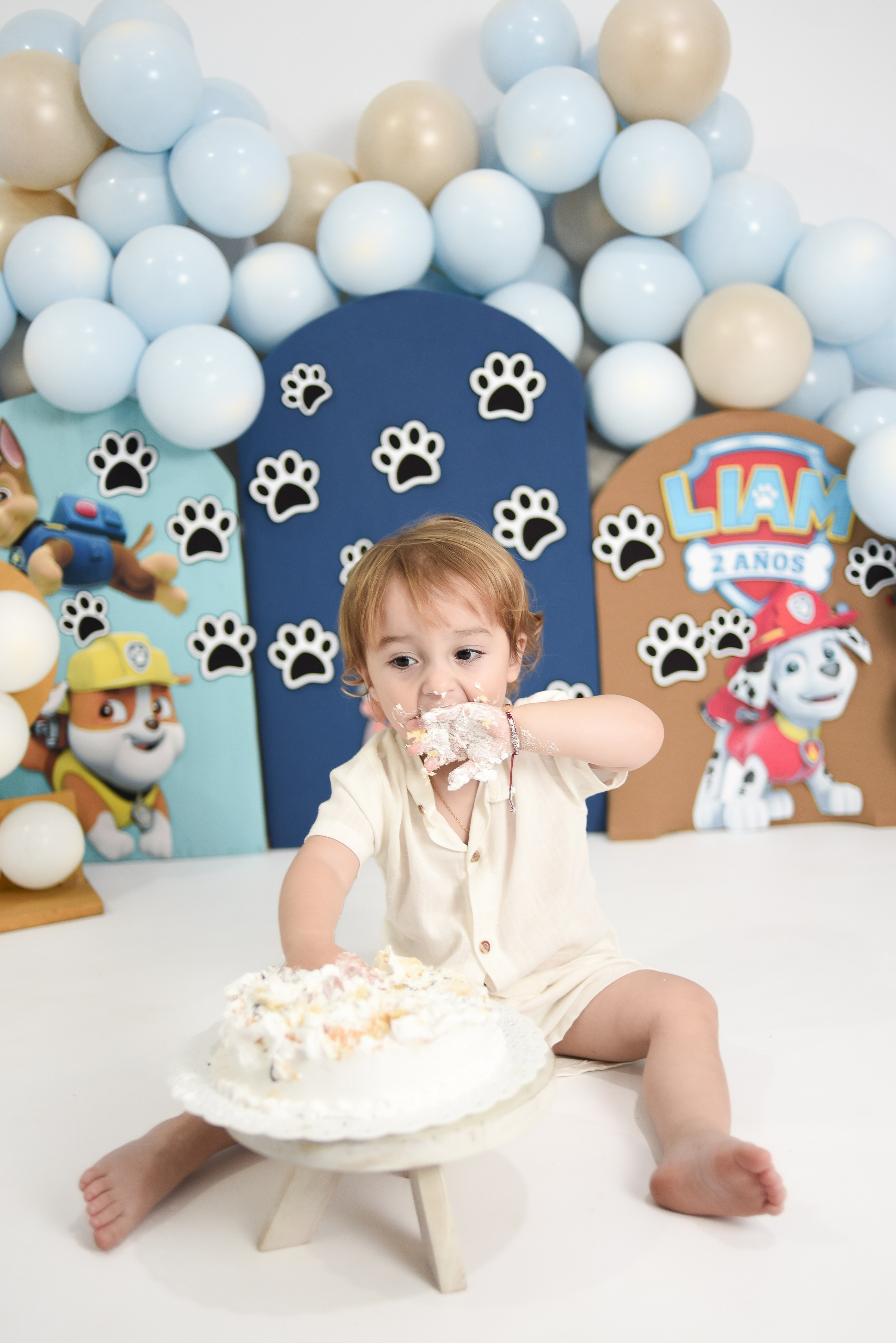 Liam 2do año. Temática Pou Patrol. Fotografo de casamiento en misiones y fotógrafo de familia  Posadas