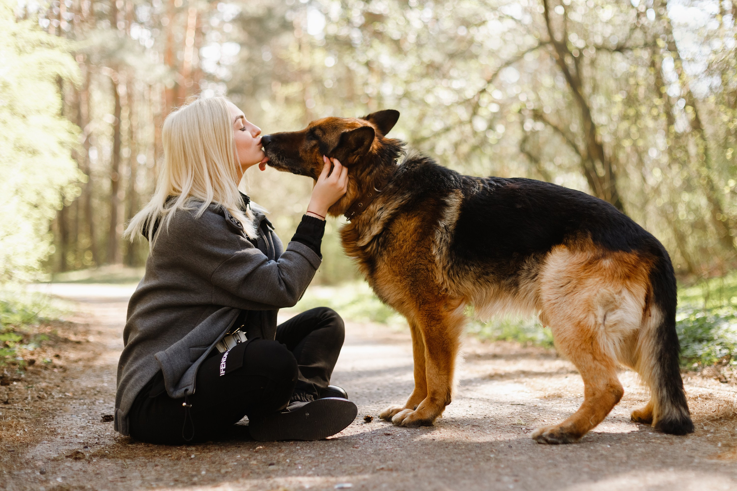 Dog trainer blog content. Kaja | fotograf we Wrocławiu | ludzie i psy