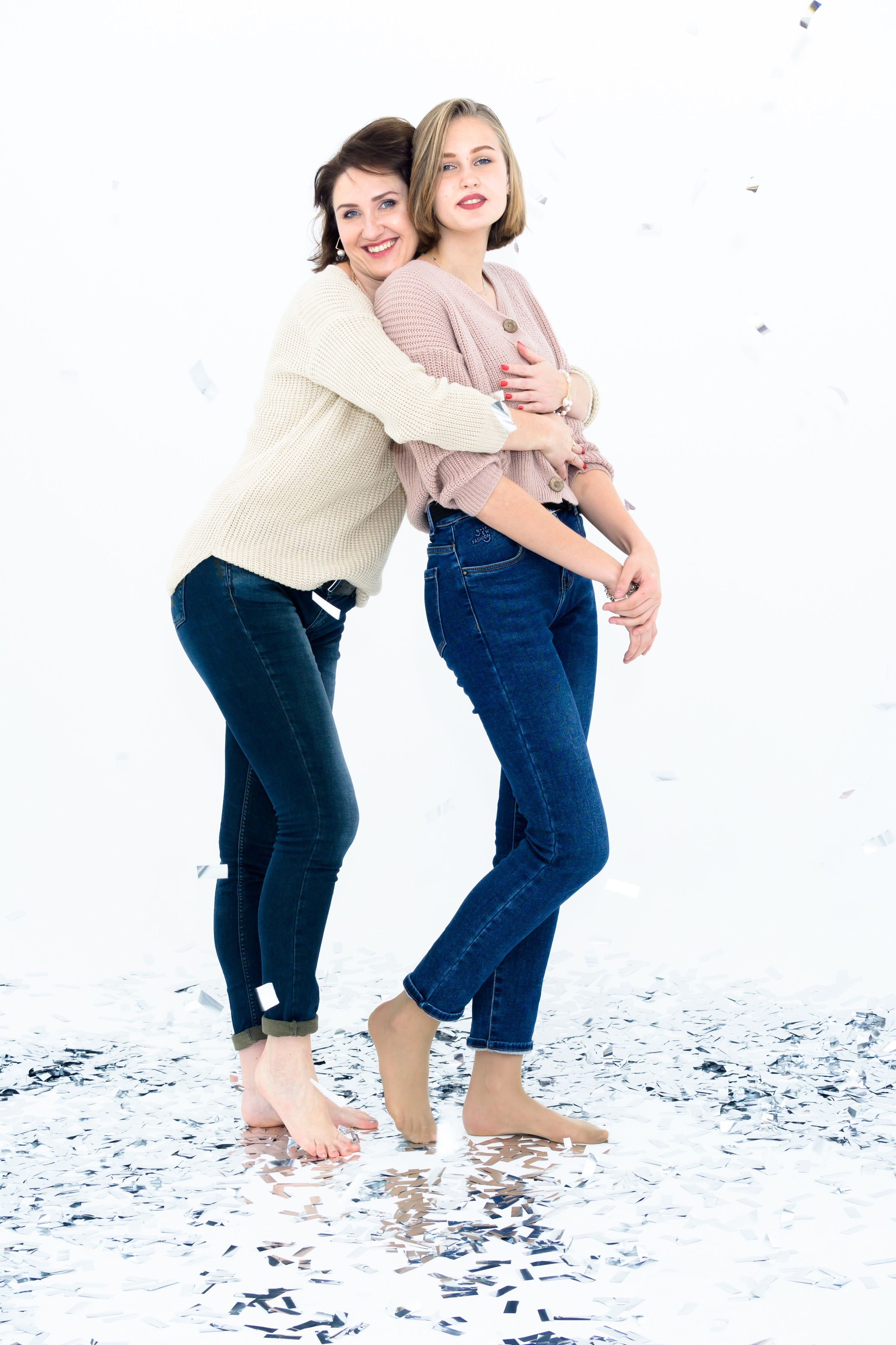 Katya and the family. Fotograf Dmitrii Donets