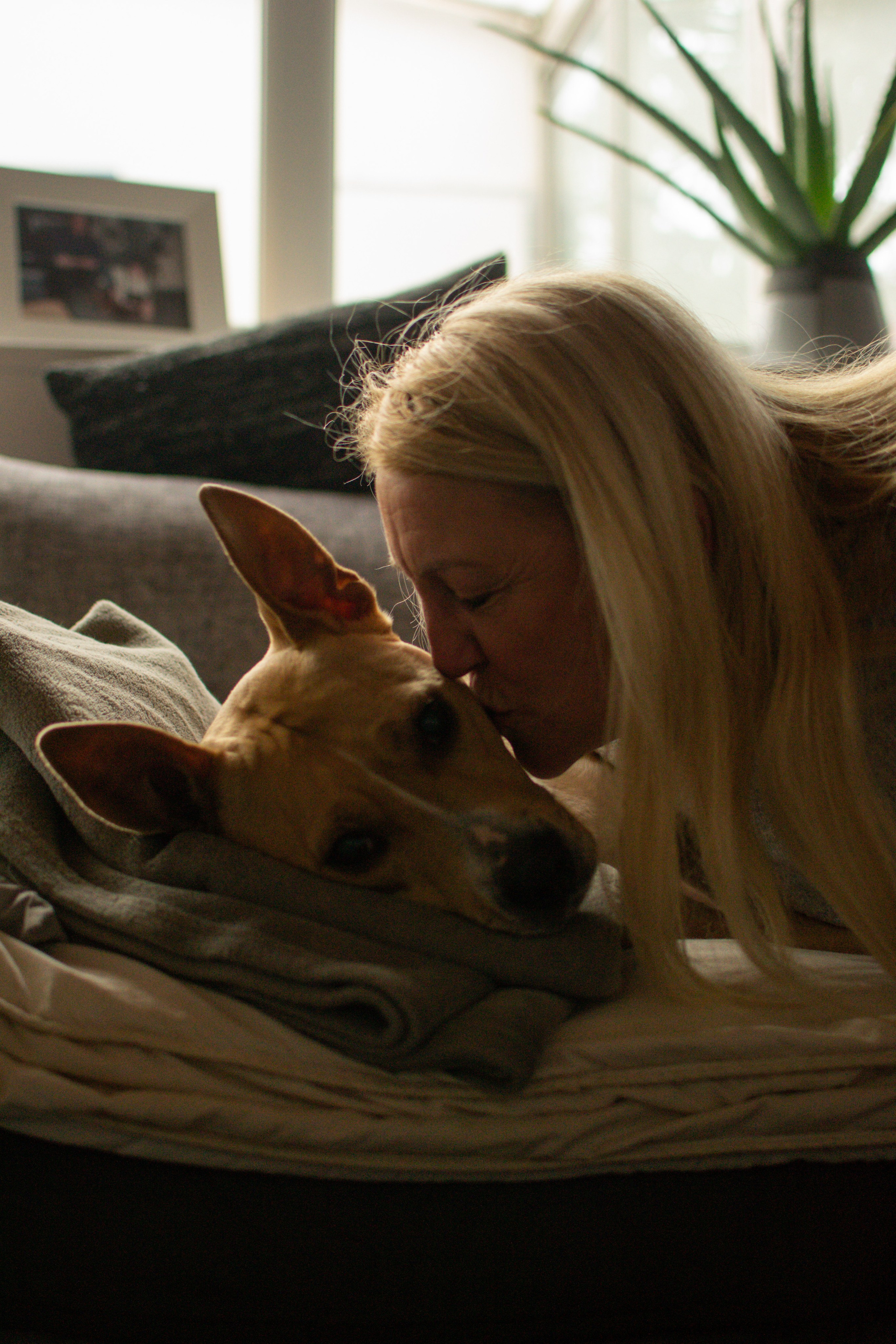 Elise et Leyka. Photographe animalier à Paris Anna Pereira