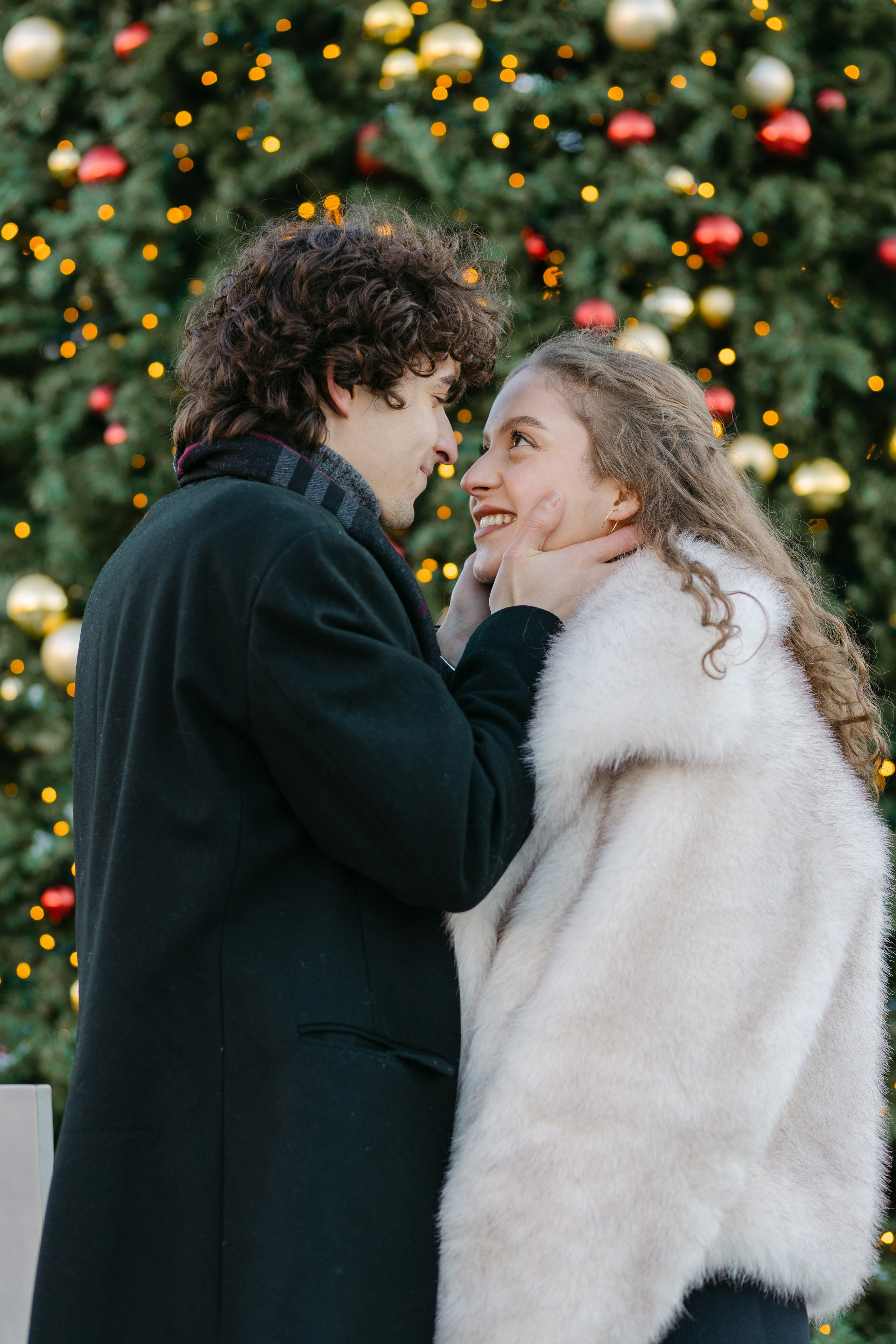 Christmas magic together. Home