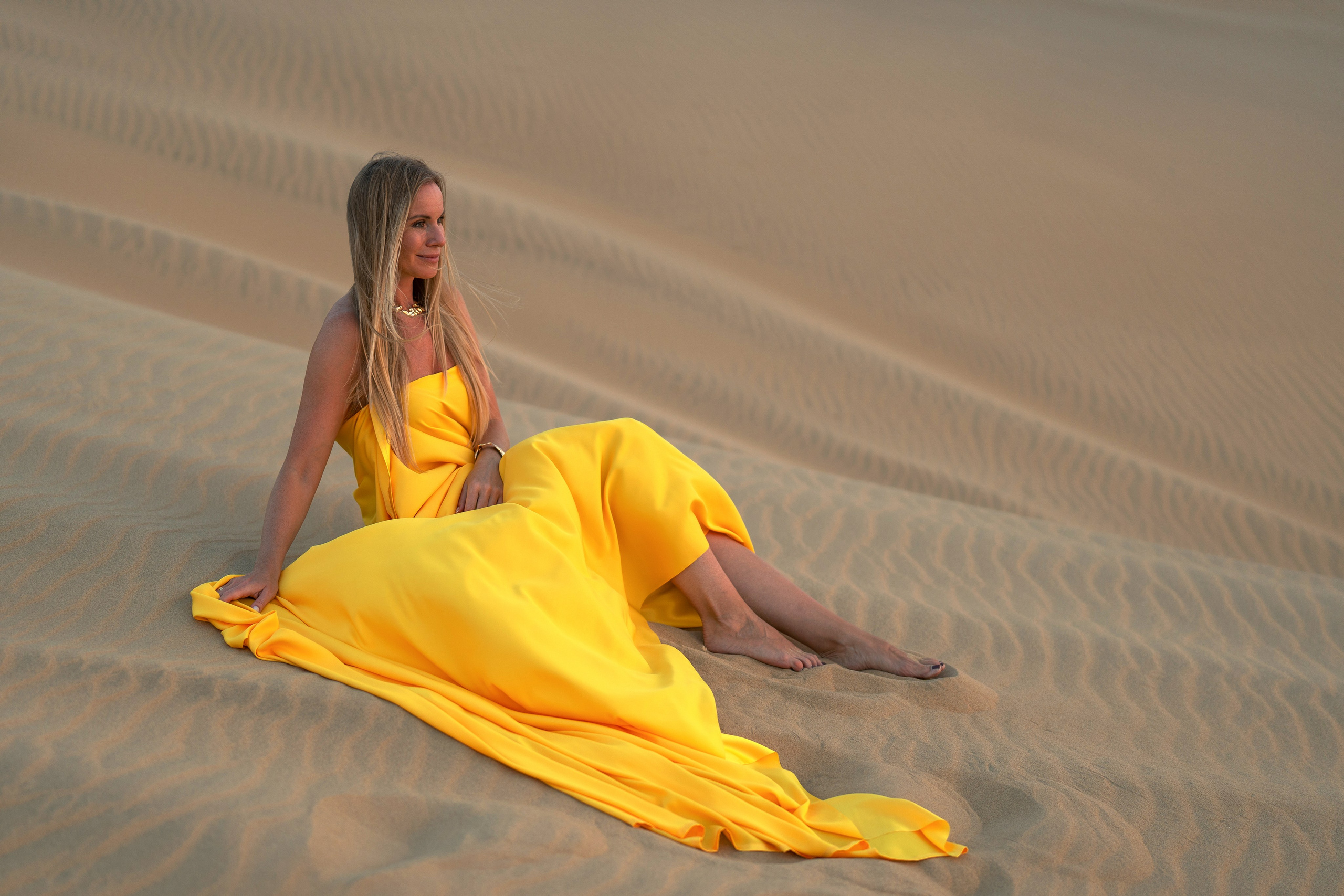 A golden Ray of Sunshine. Family & fashion photographer in Doha
