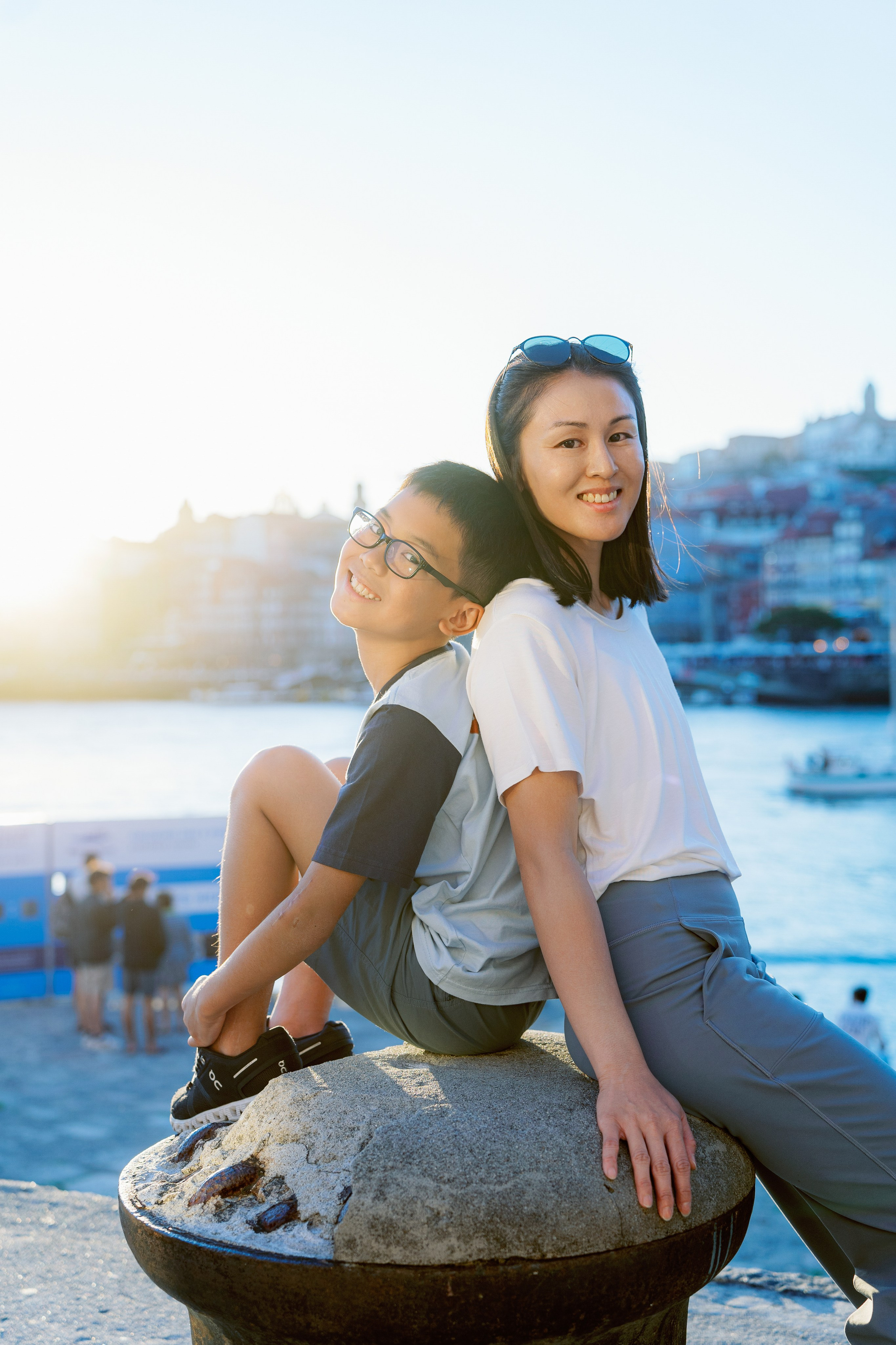 Мама и сын в Порту. Фотограф в Португалии Полина Готовая