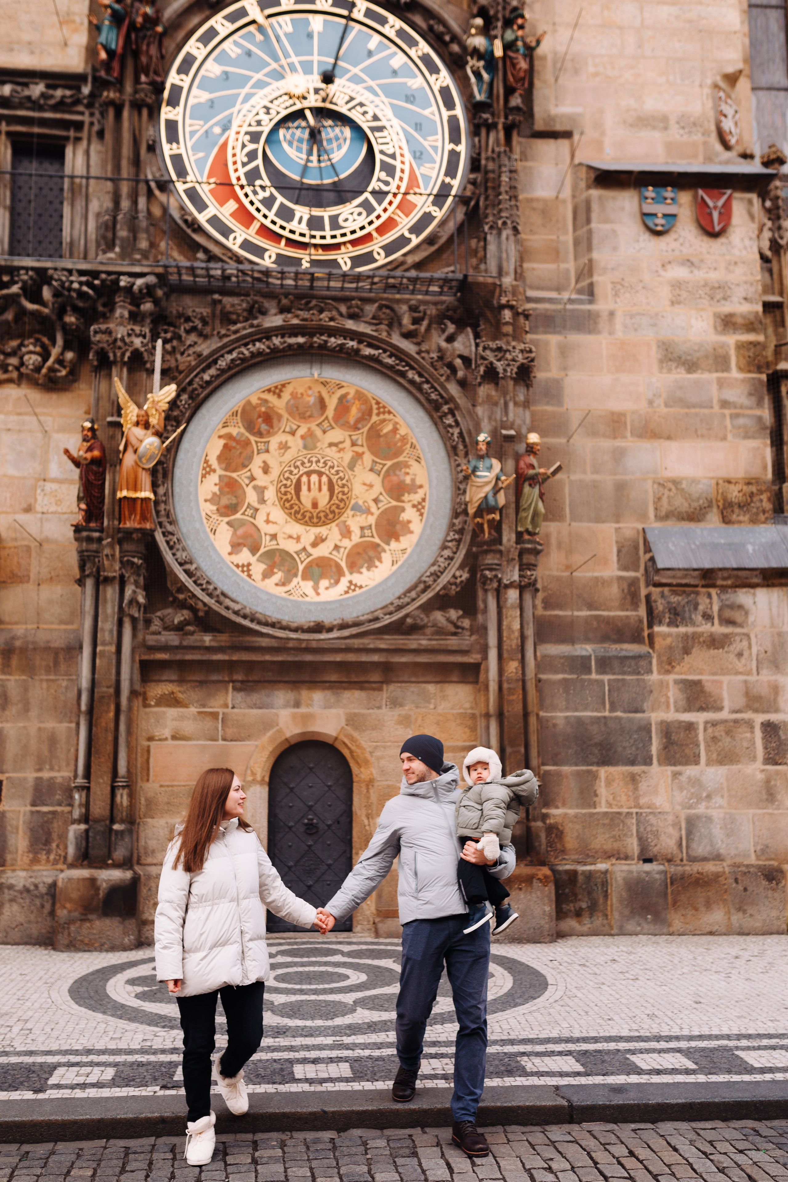 Anna, Roman & Max. Photographer in Prague for tourists