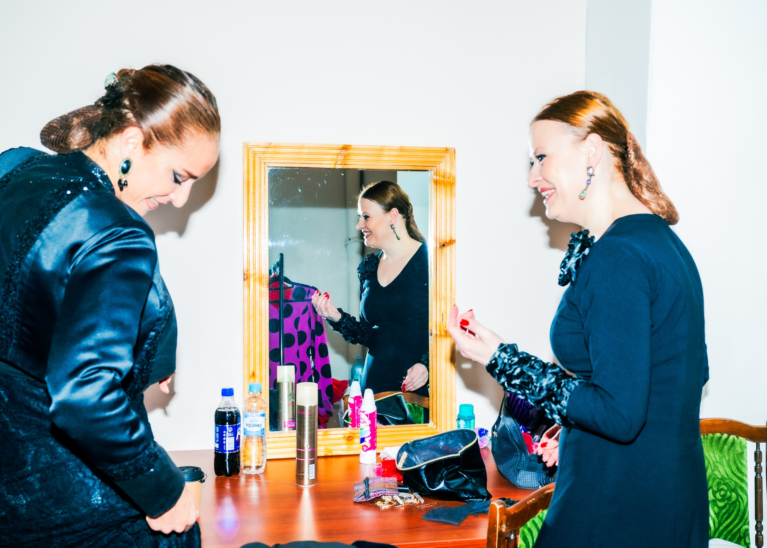 Bailaoras’ Backstage. Ekaterina Tsurkina-Appina Photography Canada