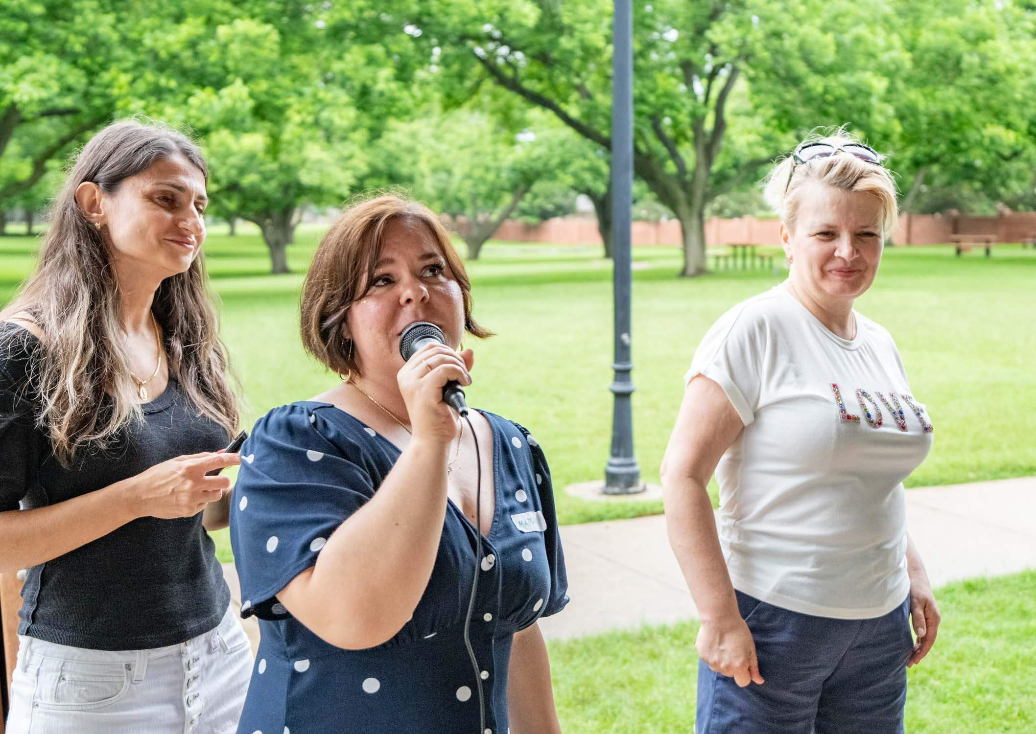 Easter picnic. Photographer Irina Kozhemyakina. Houston
