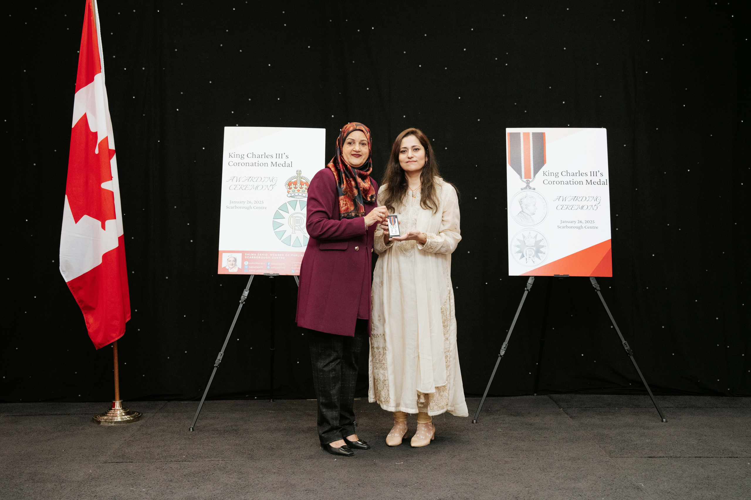 King Charles Coronation Medal Awarding Ceremony. MISAJA MEDIA