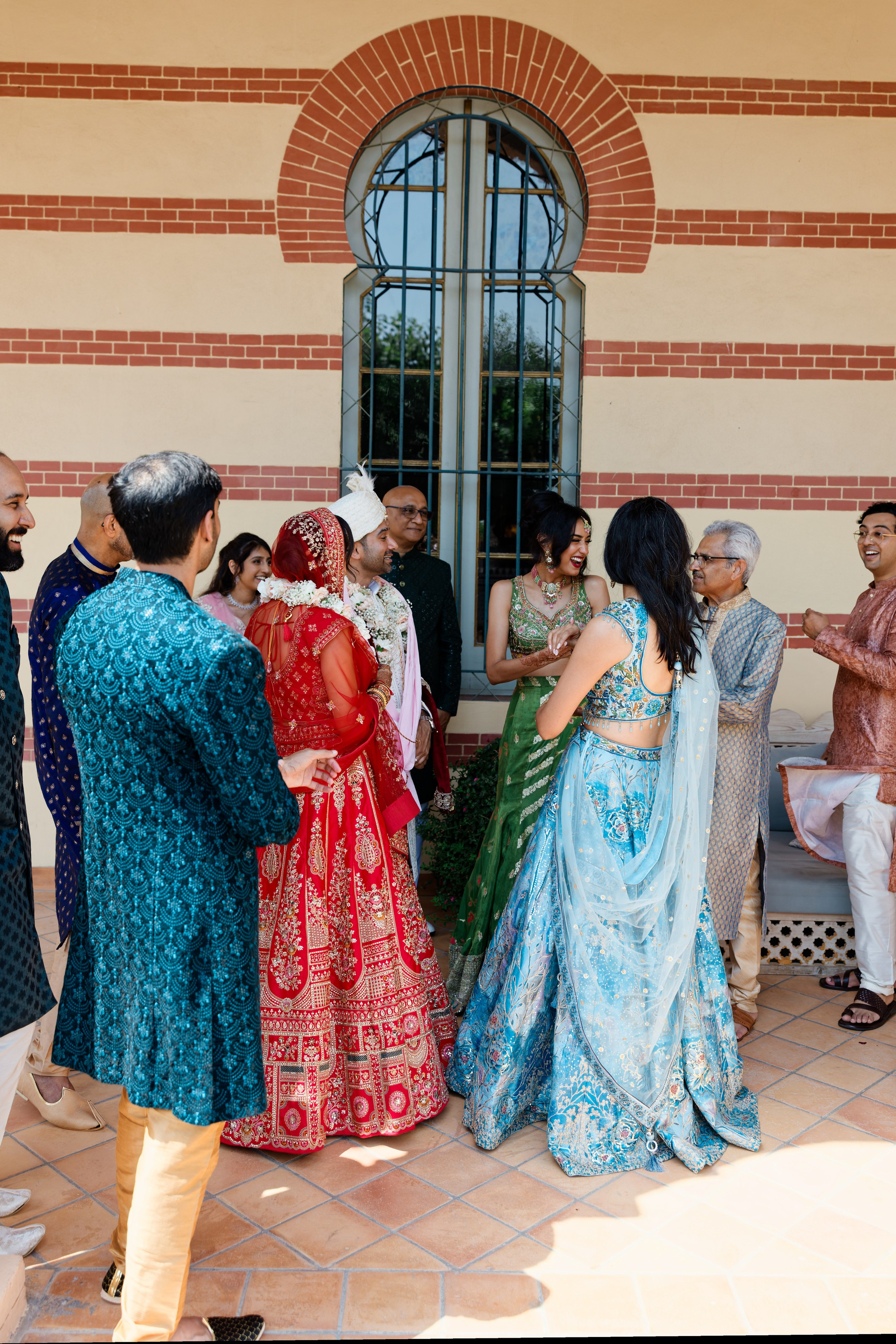 Indian wedding at Gran Villa Rosa, Barcelona