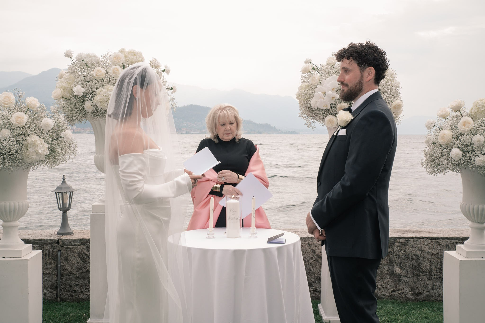 Roxie & Richard Wedding. Fotografo matrimonio Lago di Como Ferrari Media Production