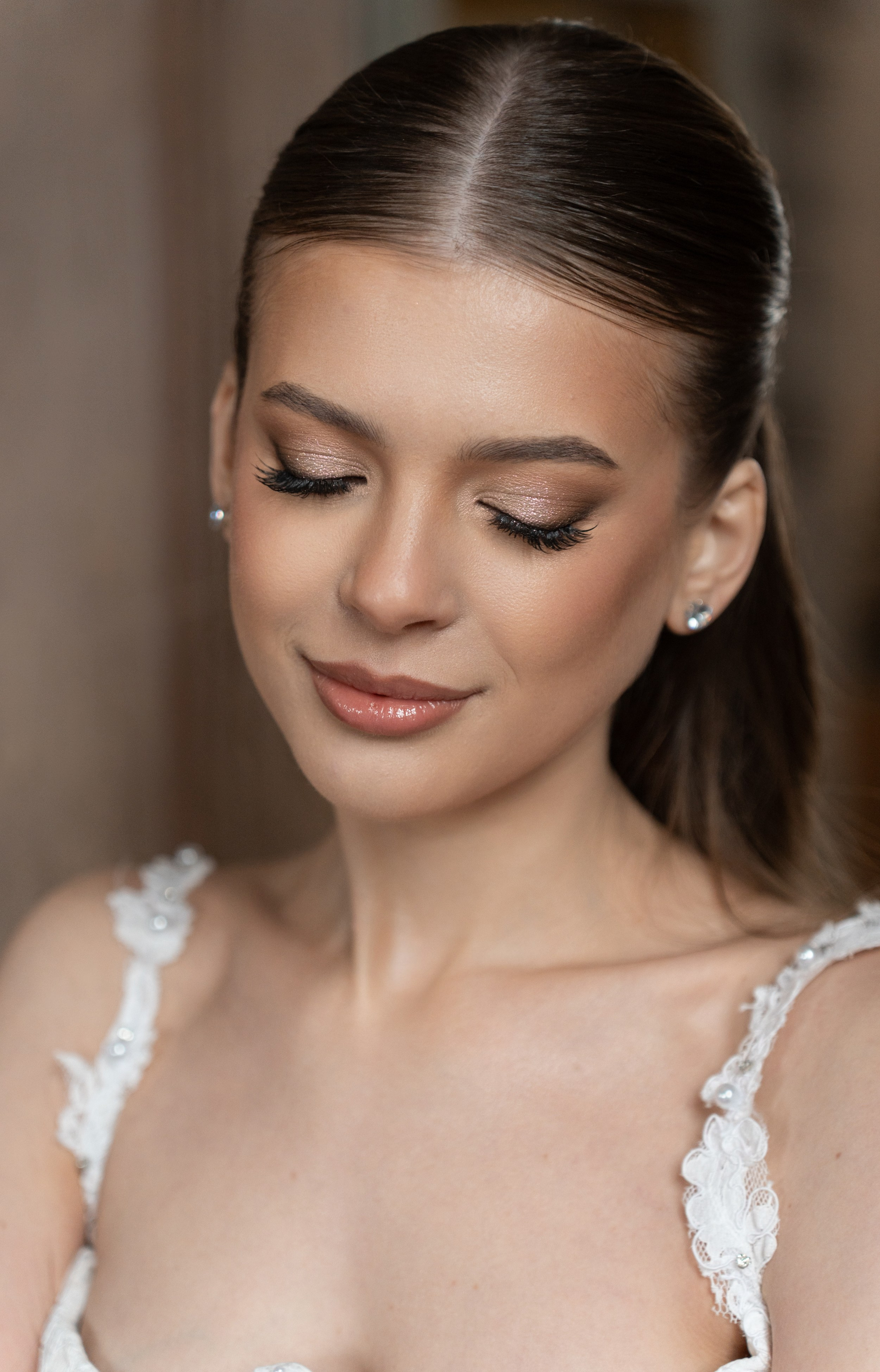 Personalized bridal beauty styling for a wedding in Italy