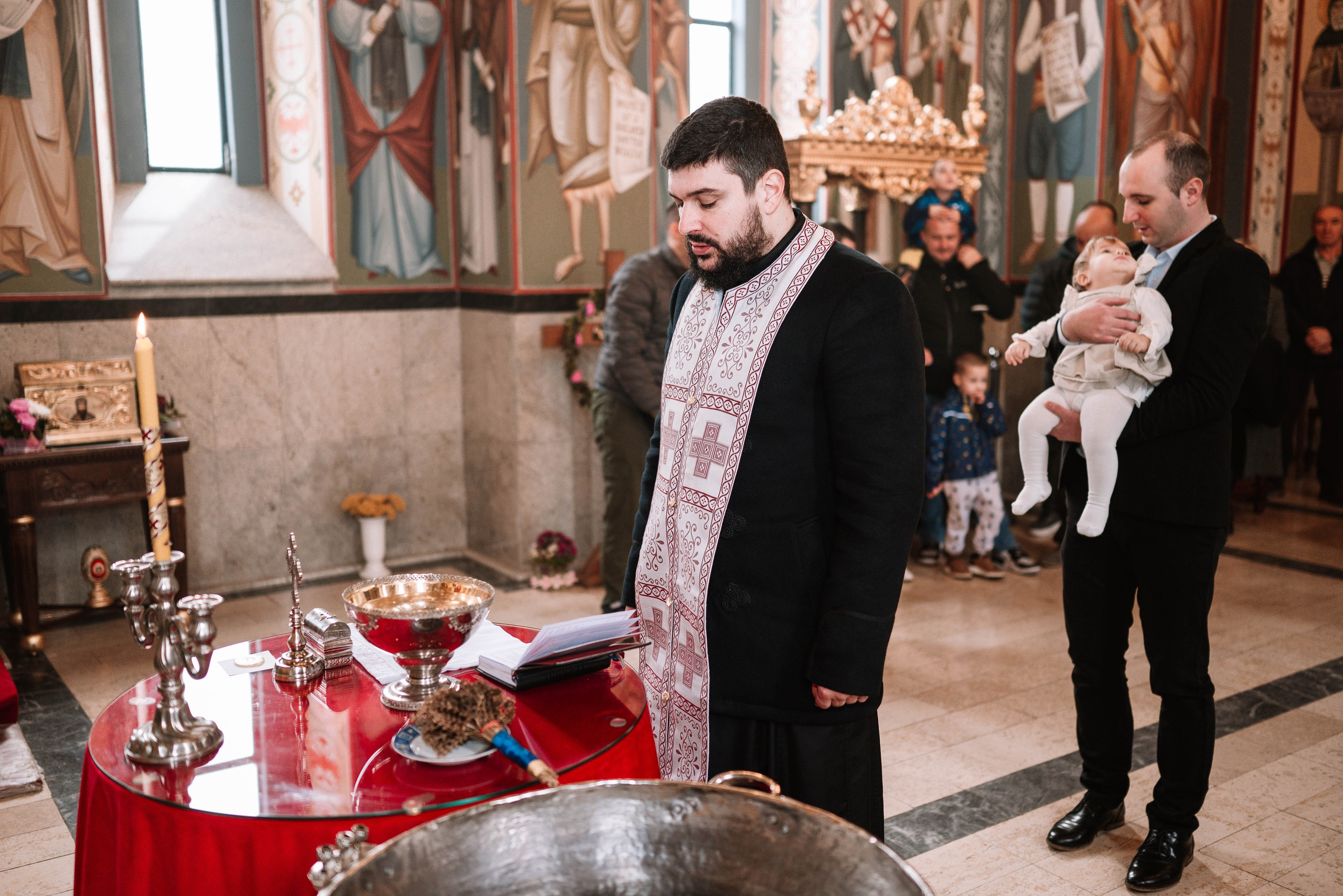 Marija - krštenje. Dečiji i porodični fotograf