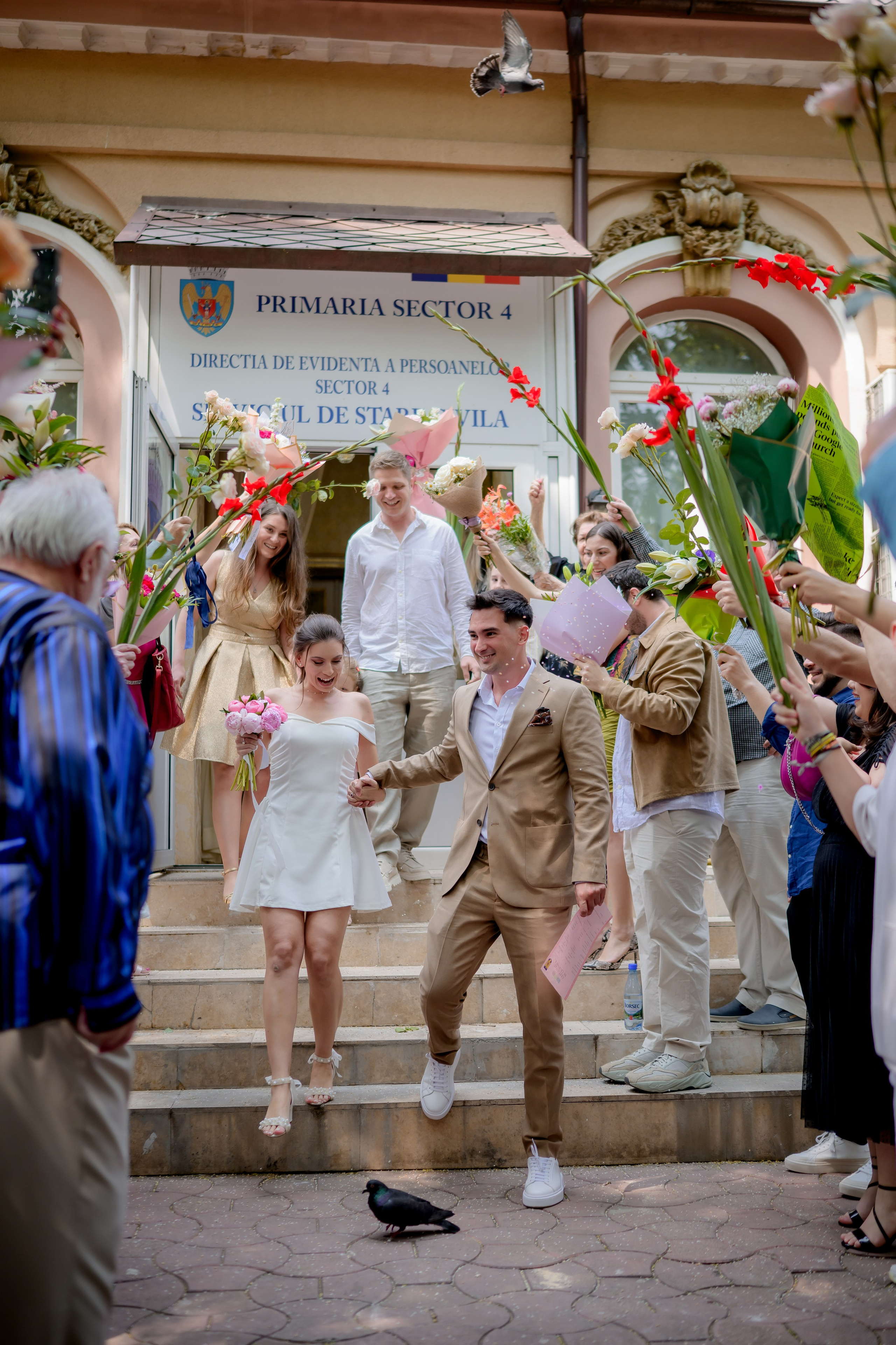 Fotografii la starea civila sector 4 – Iulia & Alexandru