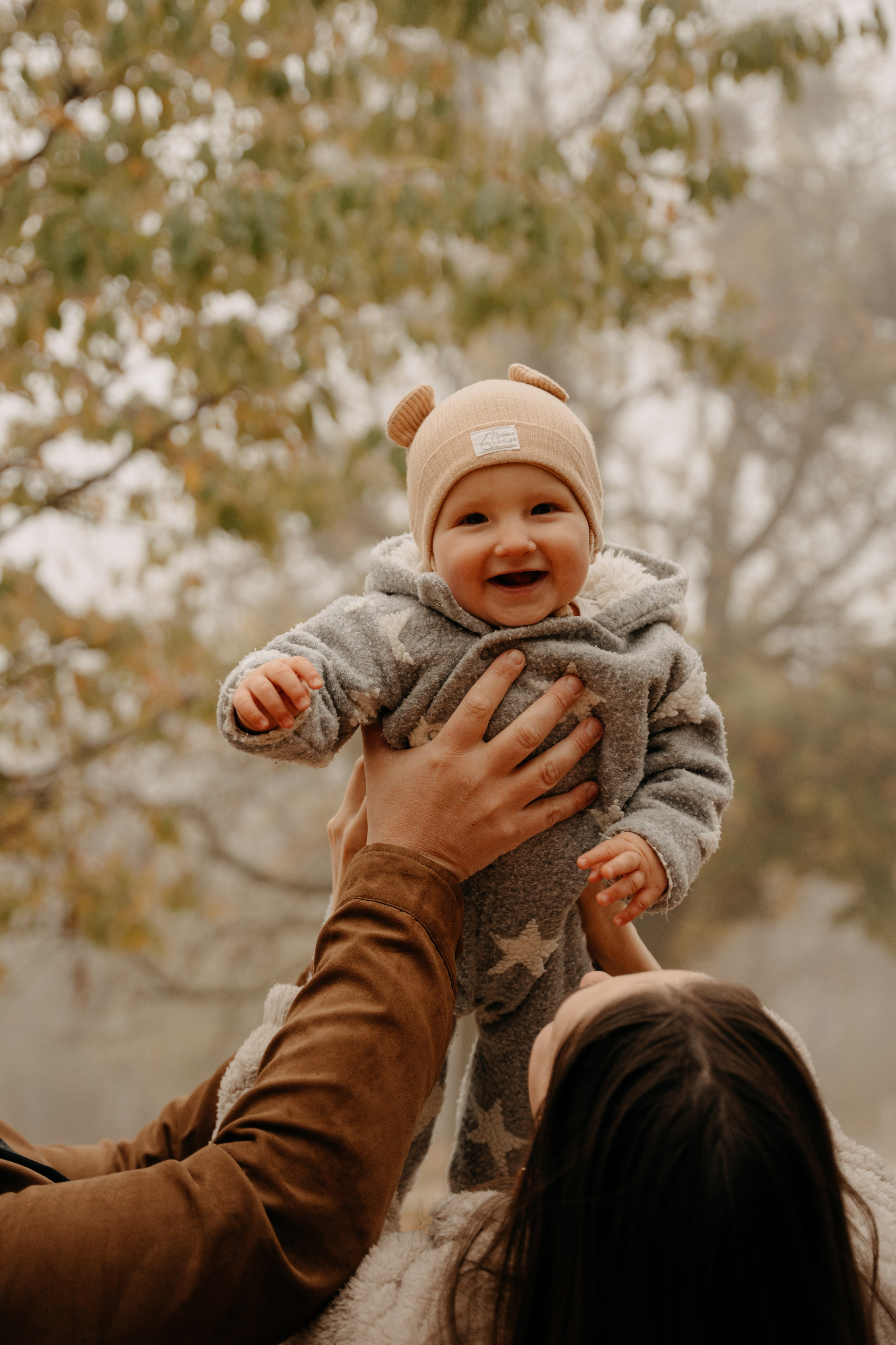 Bendegúz a ködös Normafán. Csilla visuals