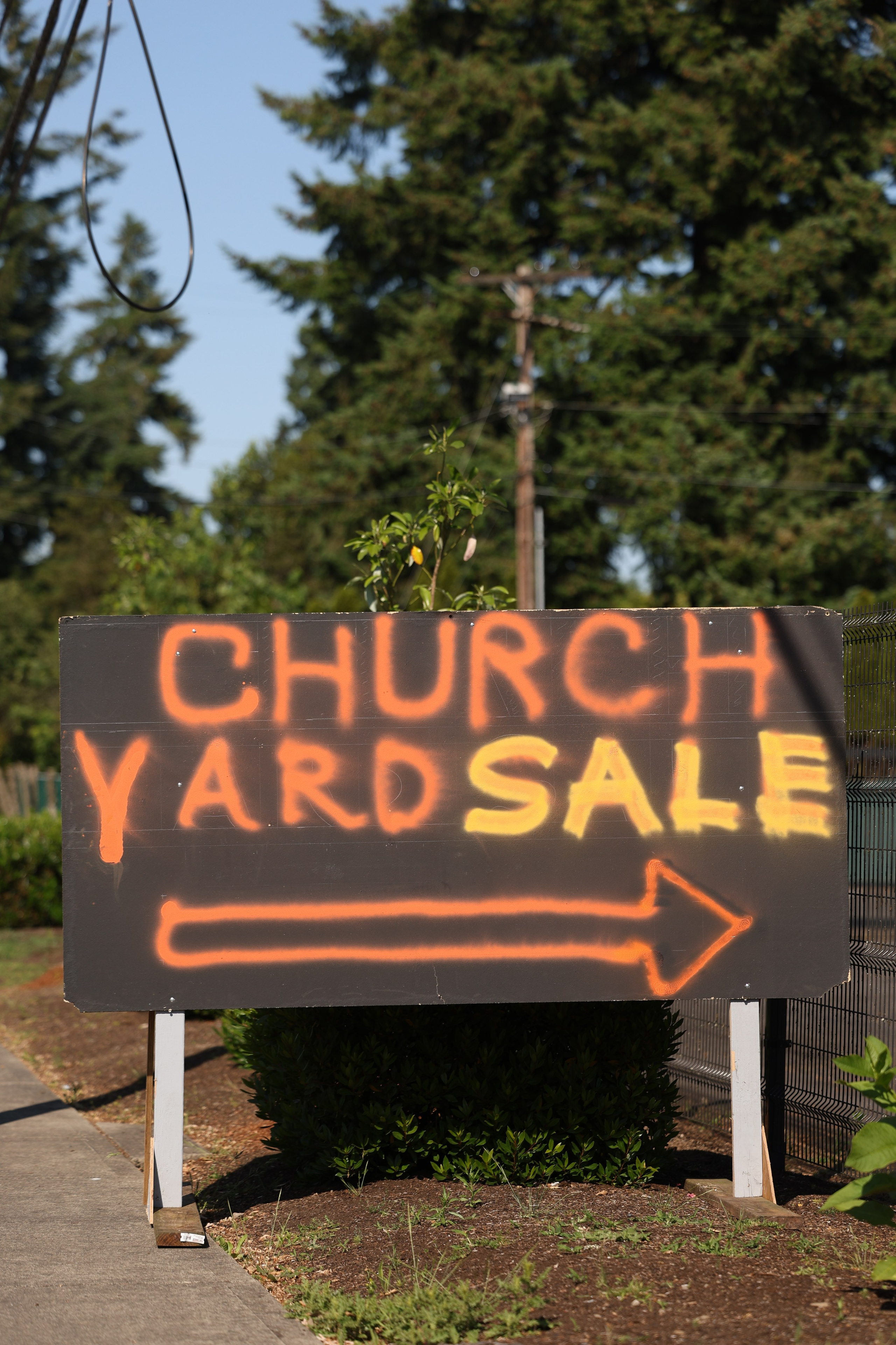 Church Yard Sale 6-05-25. Smirna Christian Church