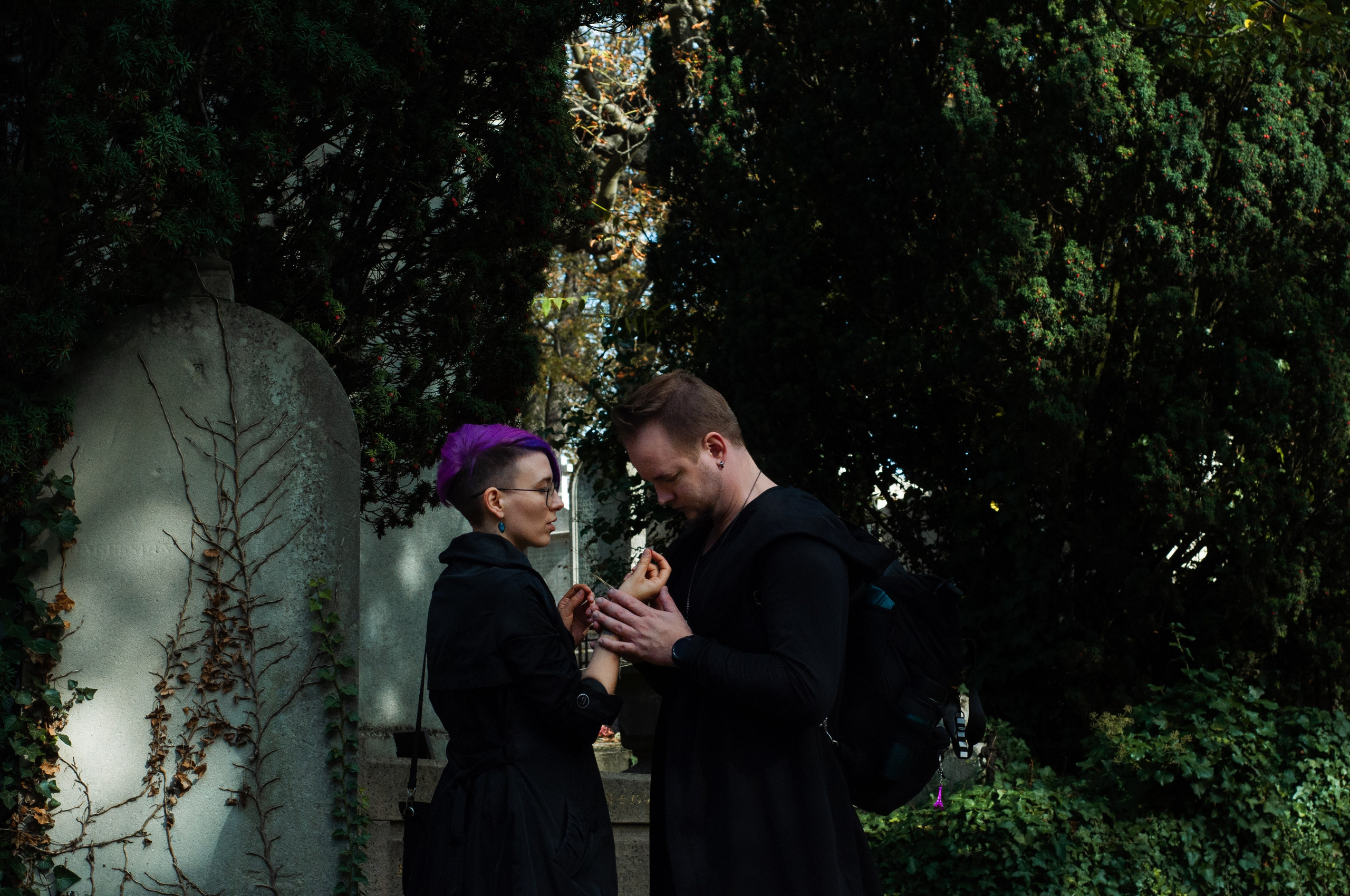 Фотосессия на Пер-Лашез. Фотограф в Париже Полина Осипова