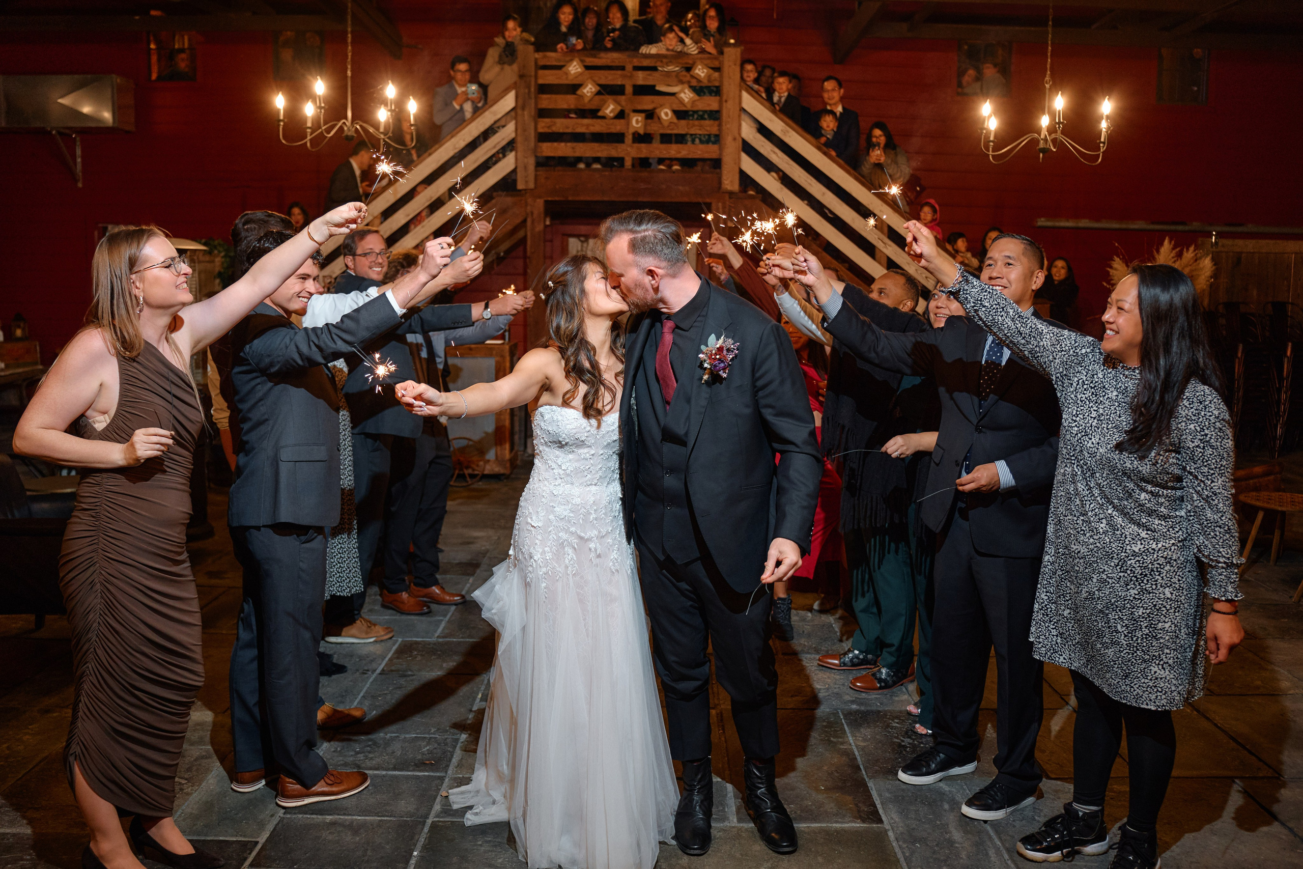 Stephanie & James. Professional Wedding and event photographer USA New York