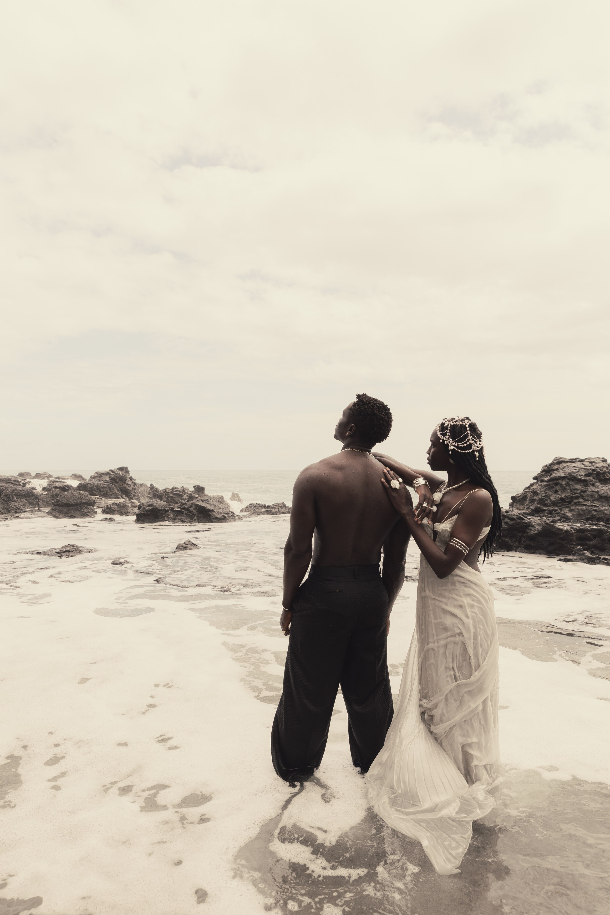 Ocean Inspired Editorial Bridal Session in Kauai