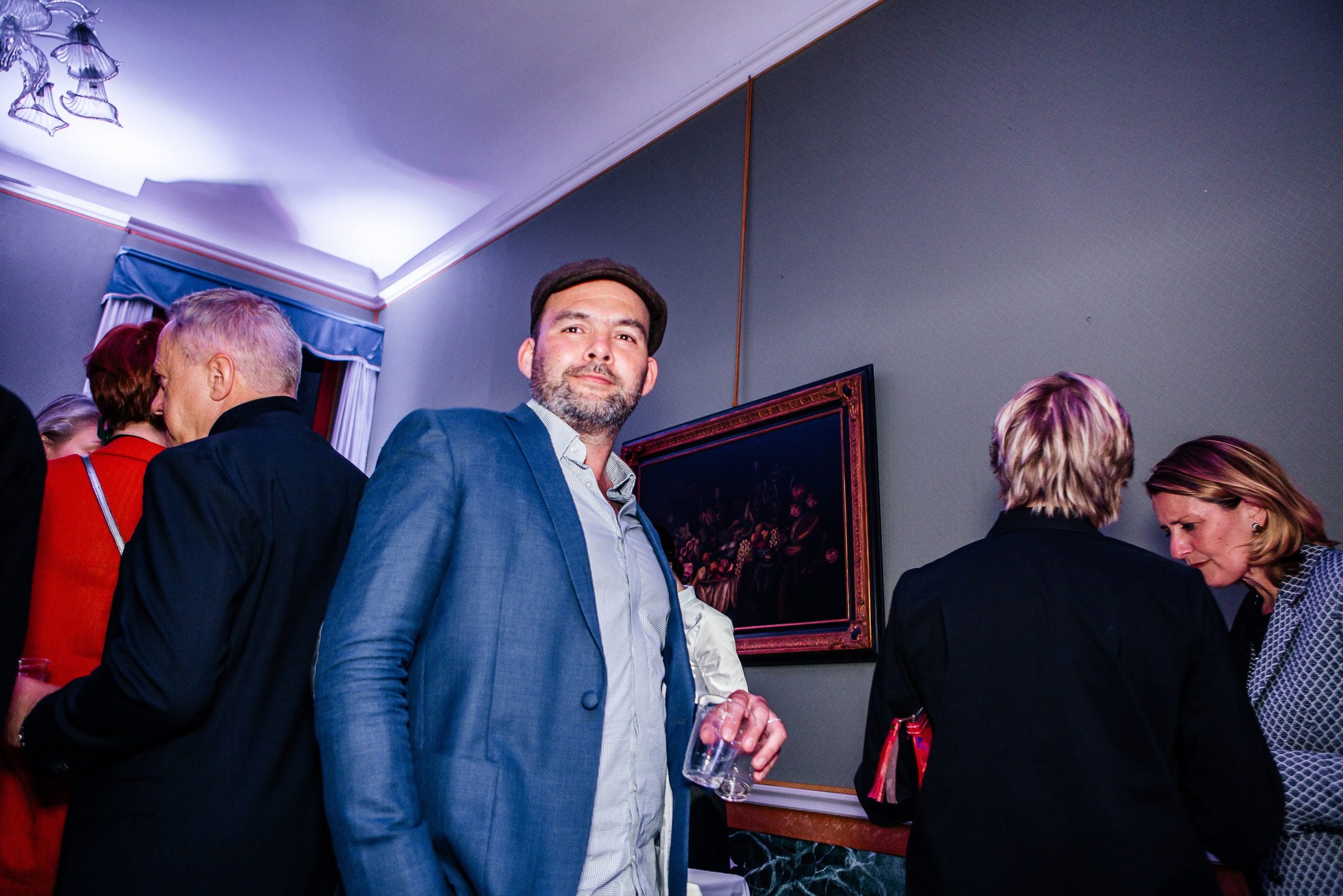 The wonderful party in the ancient palazzo of Venice