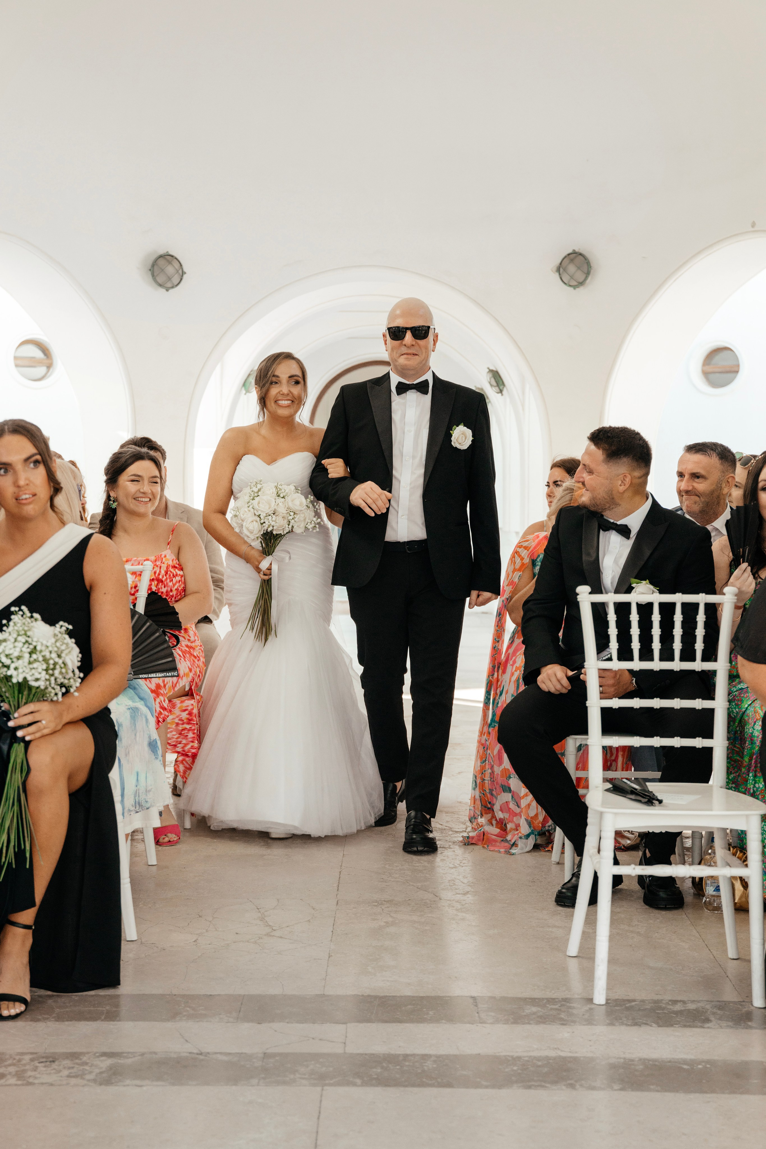 Wedding ceremony, Kalithea Springs, Rhodes, Greece