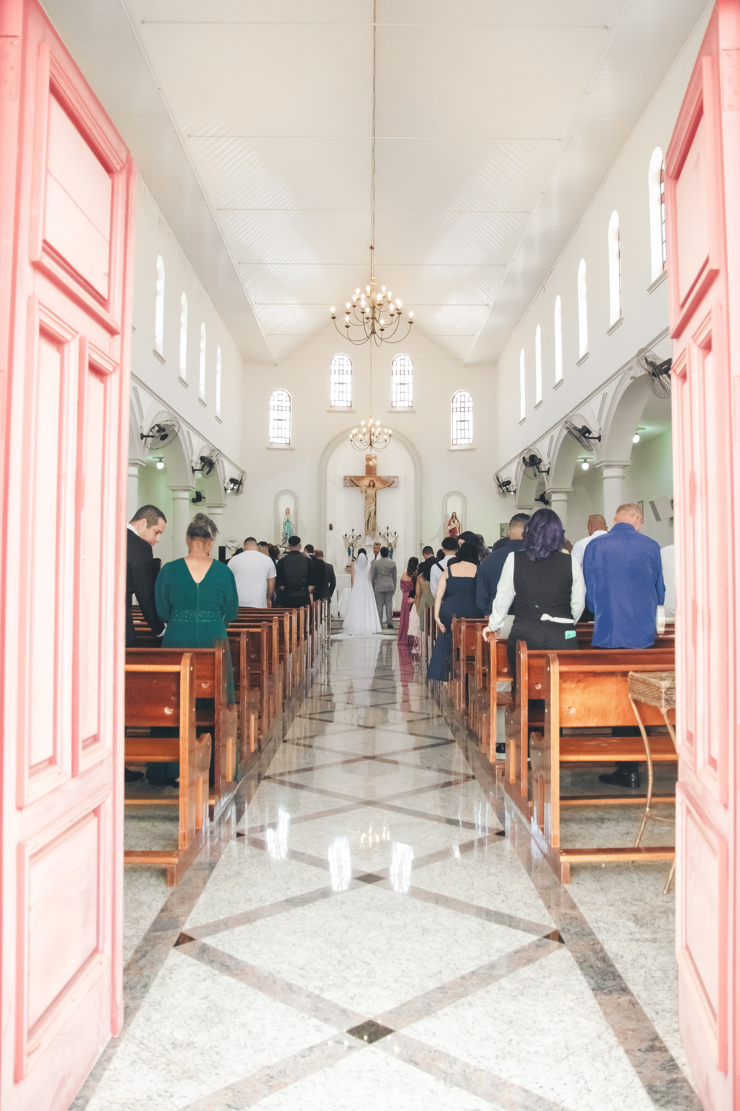 Maria Teresa e Vinicius — Religioso. Fotógrafa de casamento e festa infantis em Marilía, São Paulo