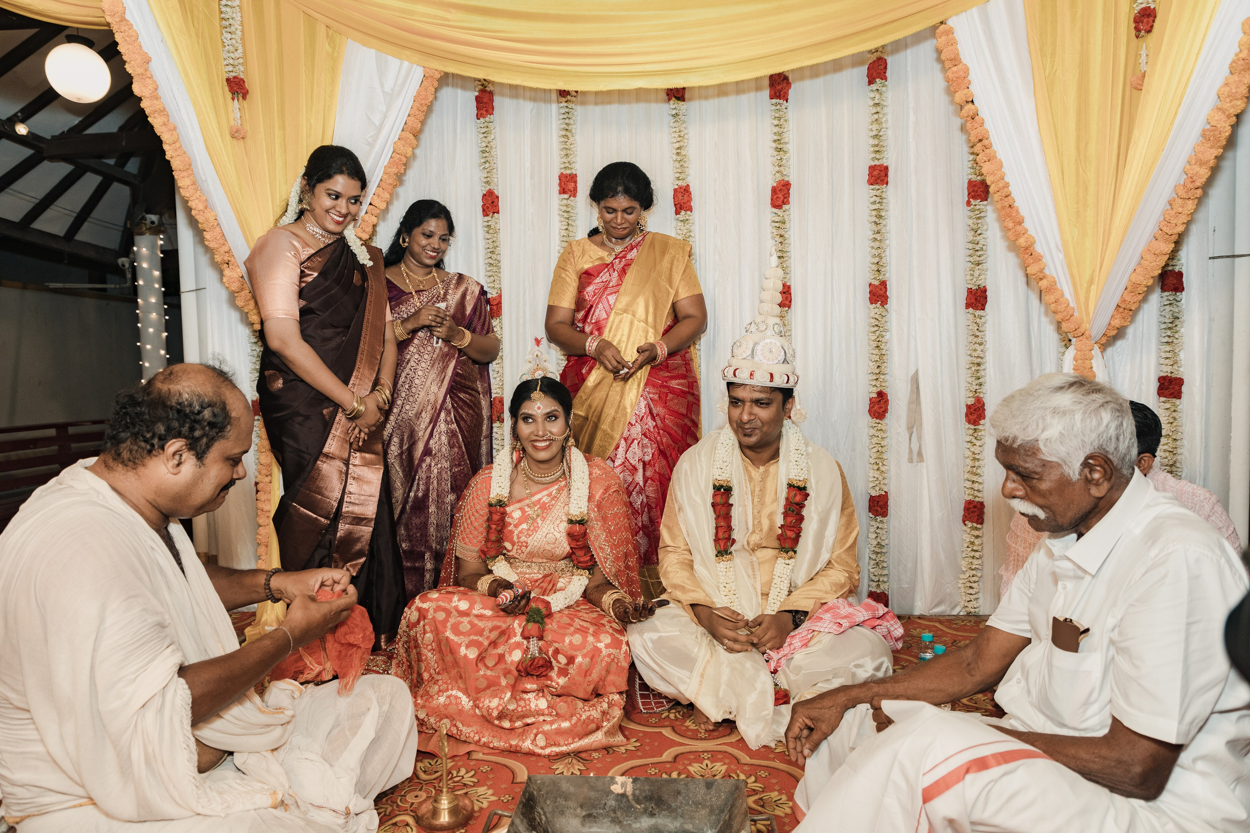 Sagaya & Rakesh. Agam Vizha