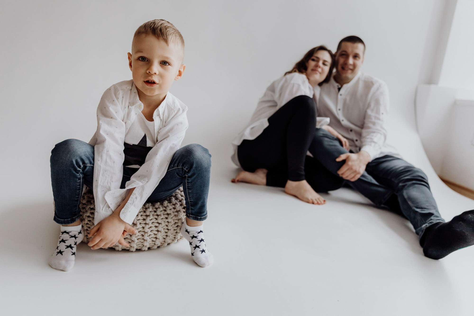 Сімейна студійна фотосесія. Photokostin.com