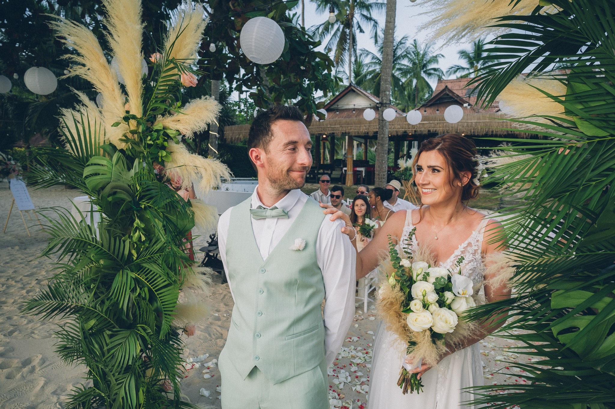 Chloe and Jimmy. Wedding on Koh Samui, Thailand
