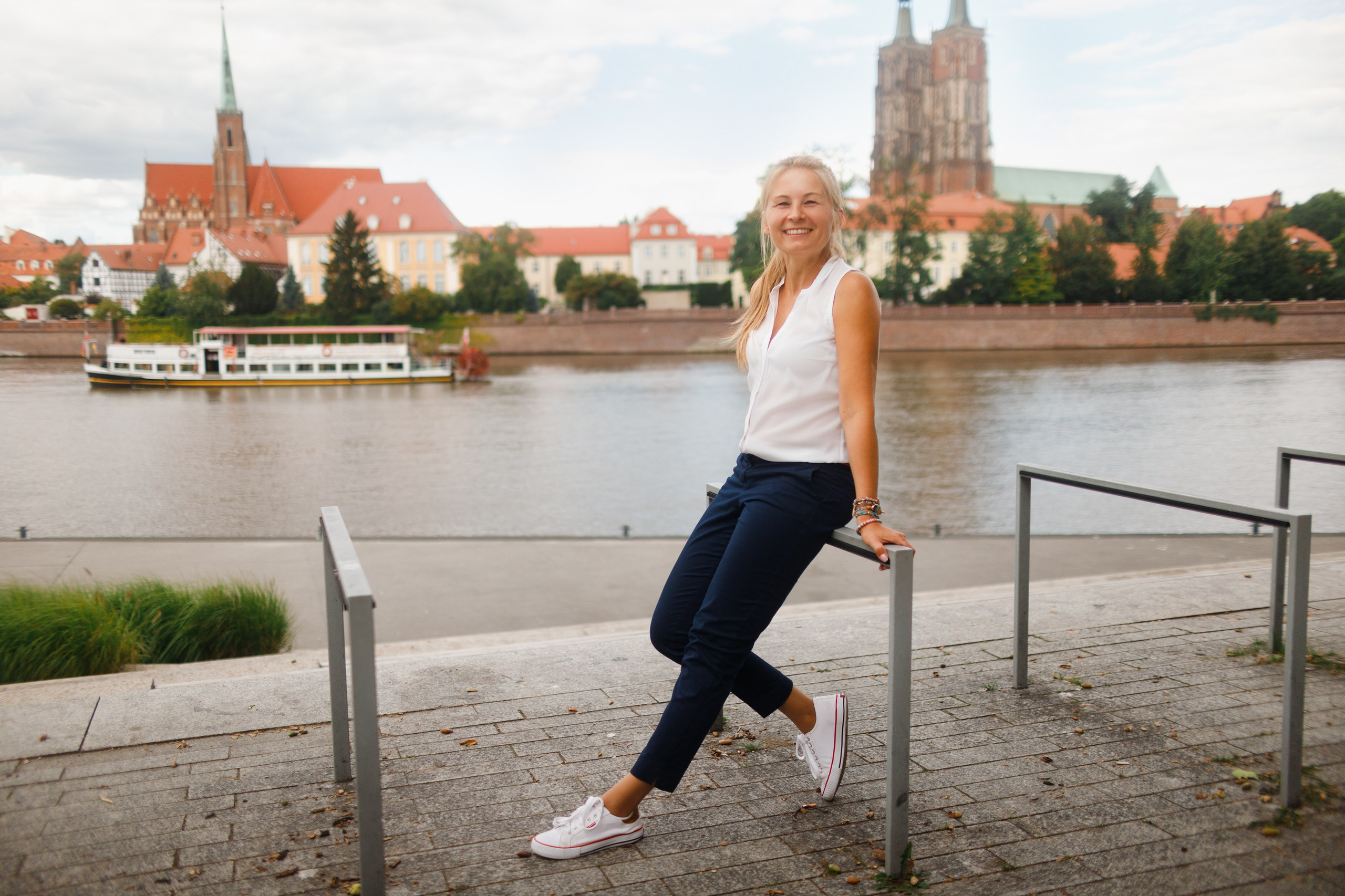 Małgorzata | business portrait. Kaja | fotograf we Wrocławiu | ludzie i psy