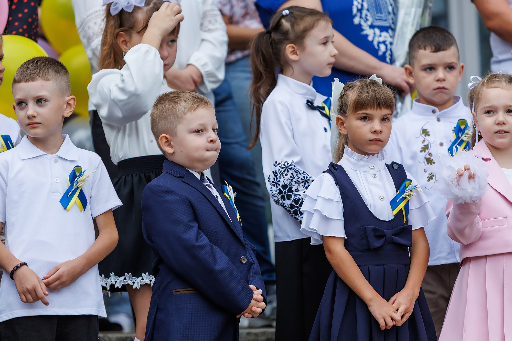 1 вересня першоклашки