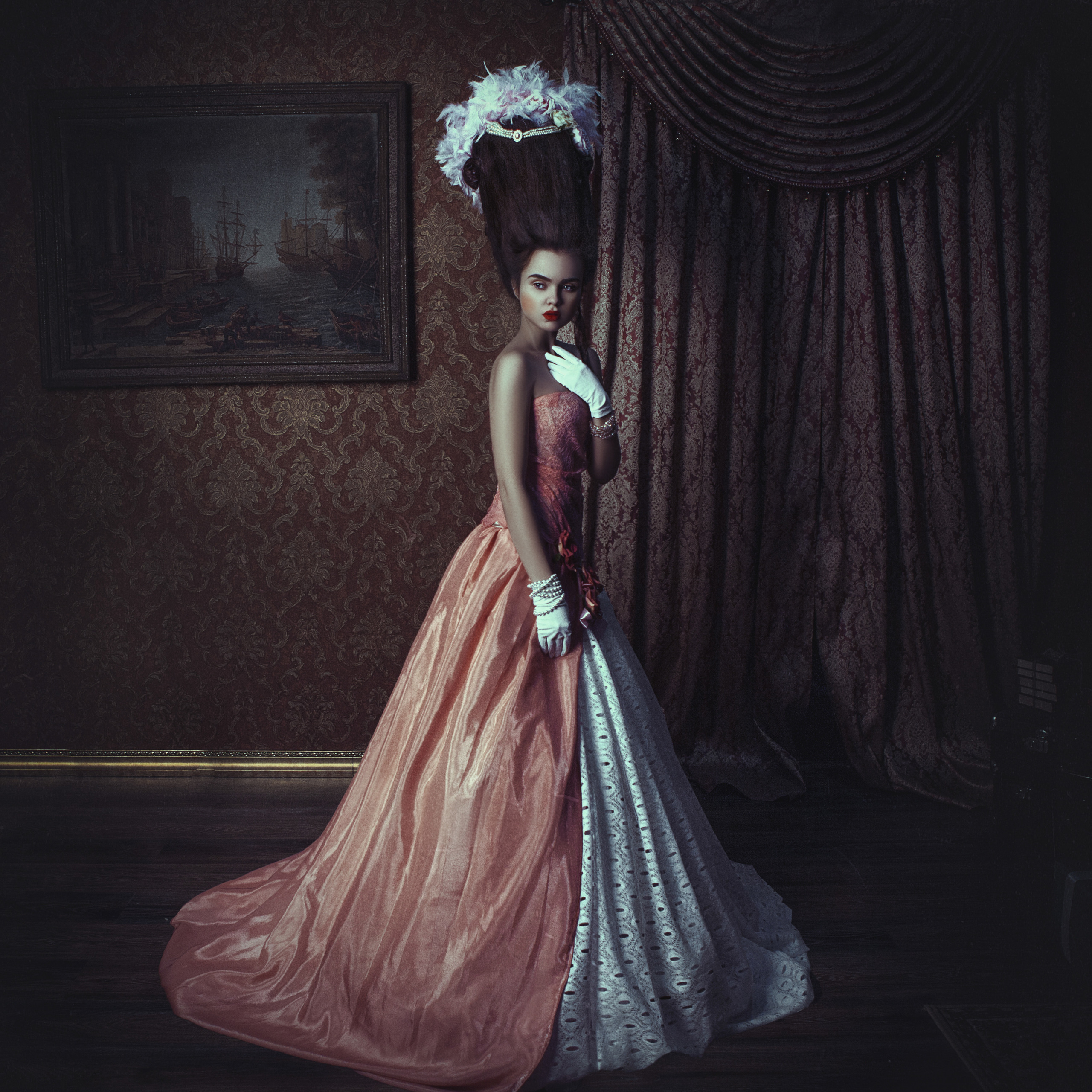 Marie-Antoinette. Fine Art & Portrait Photographer in Warsaw | Katerina Klio
