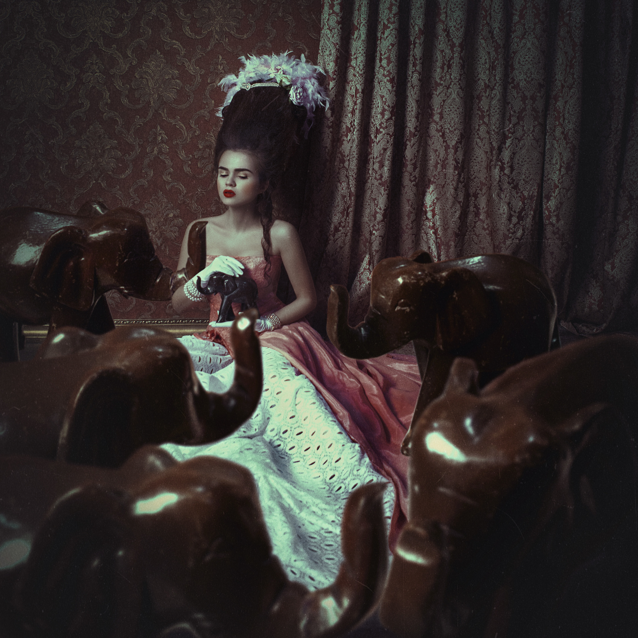 Marie-Antoinette. Fine Art & Portrait Photographer in Warsaw | Katerina Klio