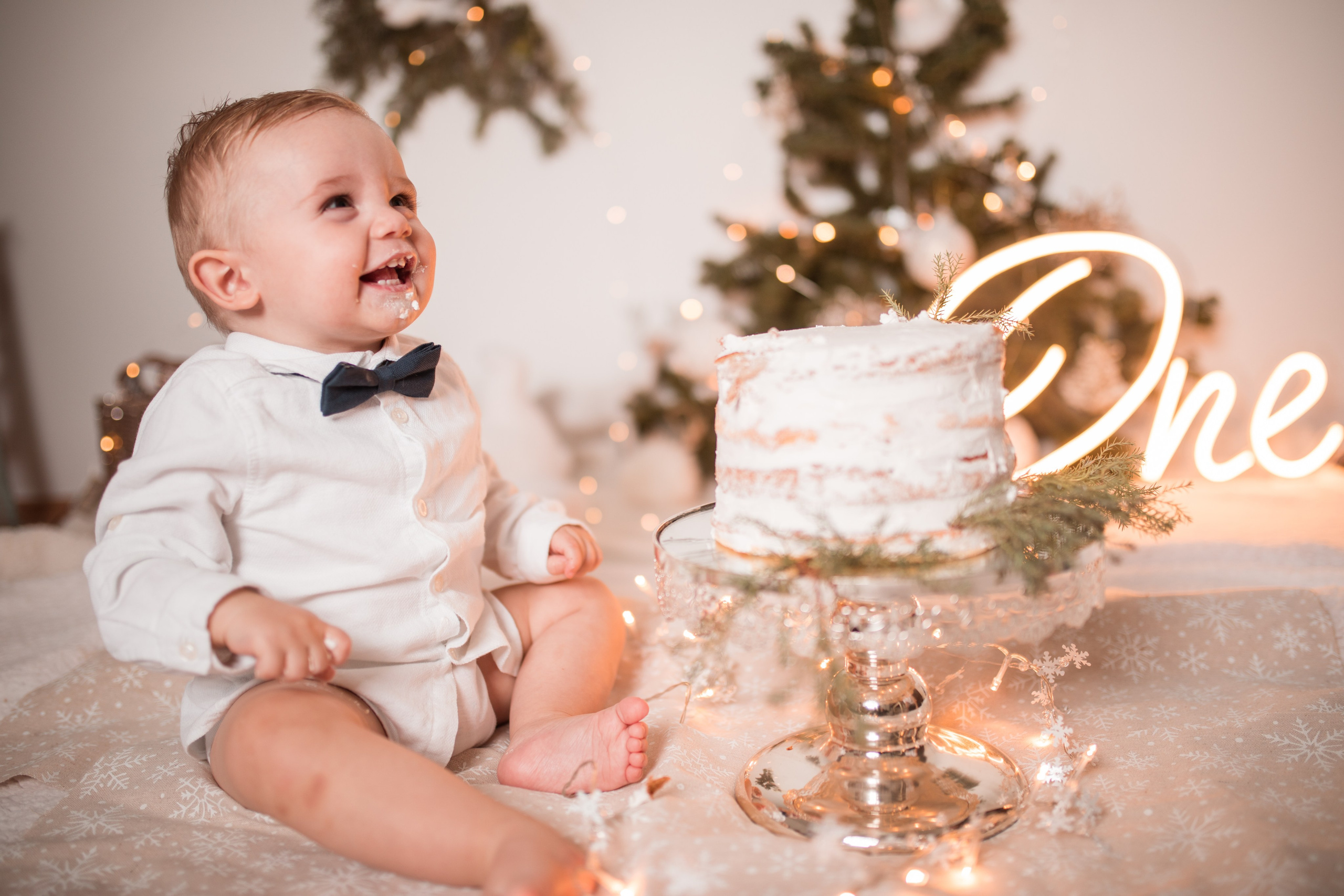 ILIJA 1TH BIRTHDAY SMASH CAKE. HOME