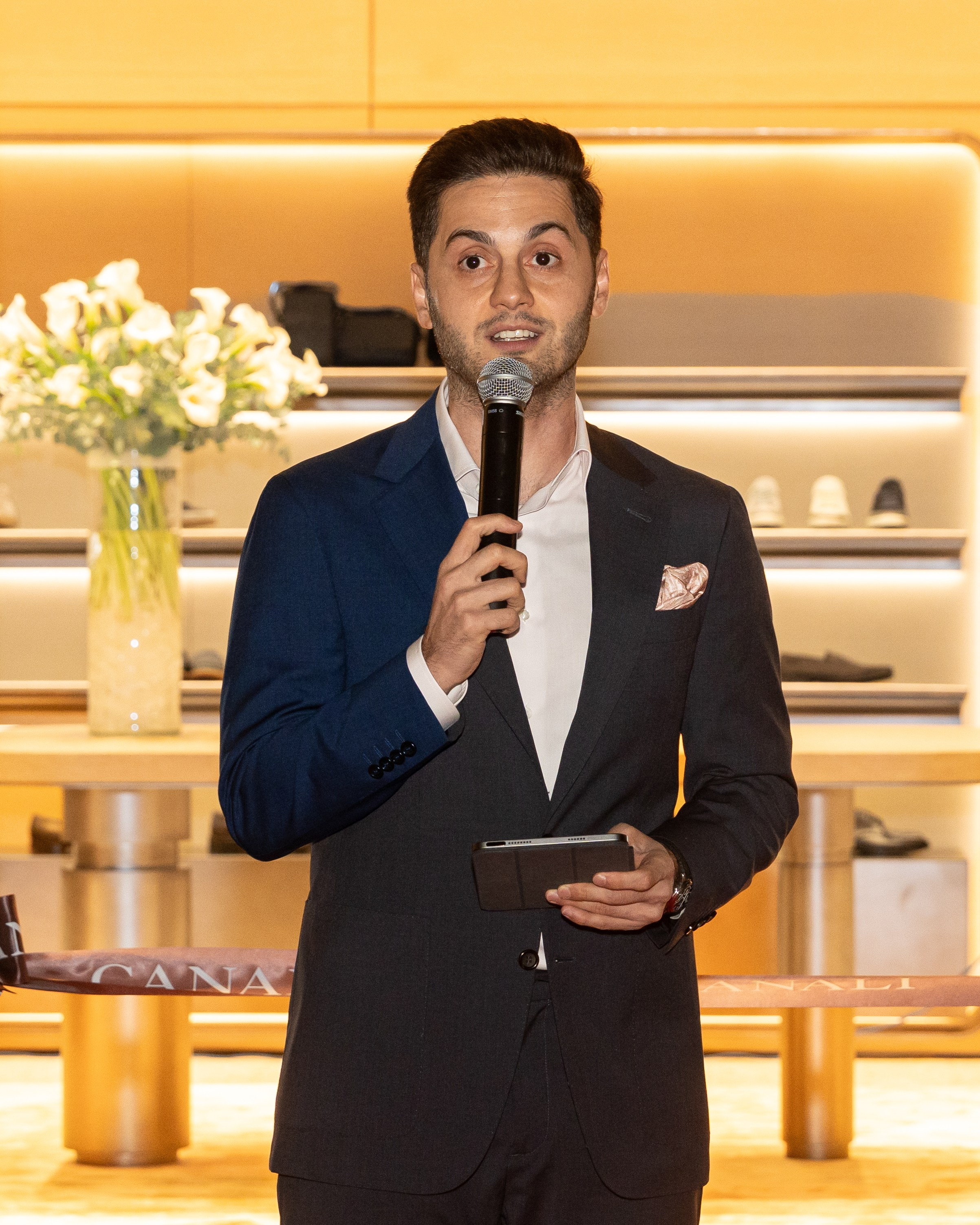 Открытие бутика Canali в Ташкенте. Георгий Намазов | Фотограф в Ташкенте