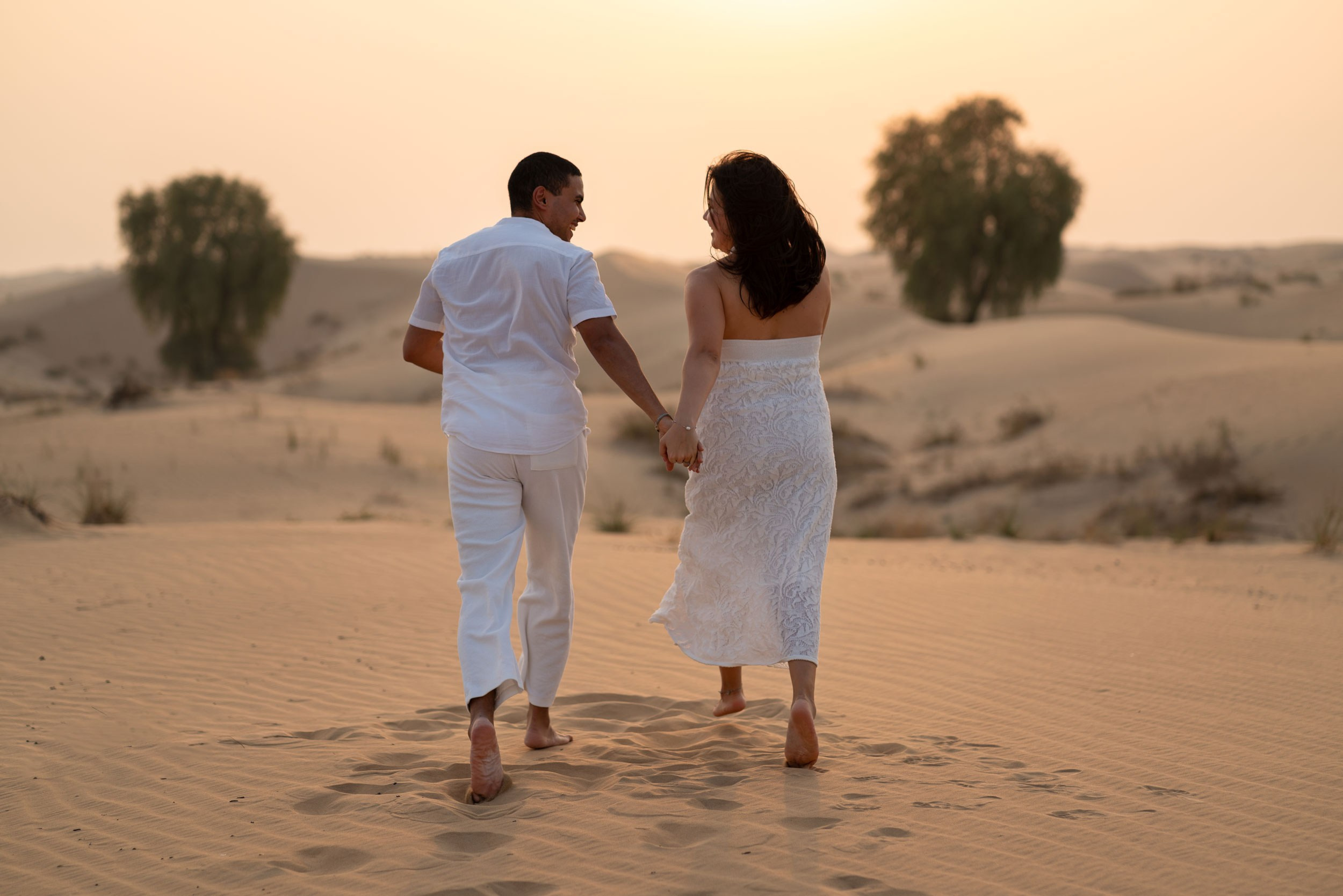 Sunset of Two Hearts. Angela Iakovleva — Family Photographer in Dubai