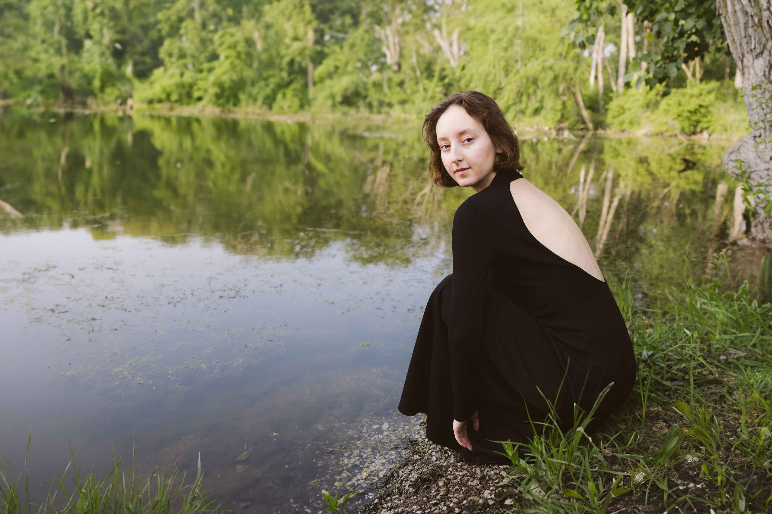 Morning lagoons for Anastasiya. Family Lifestyle Photography