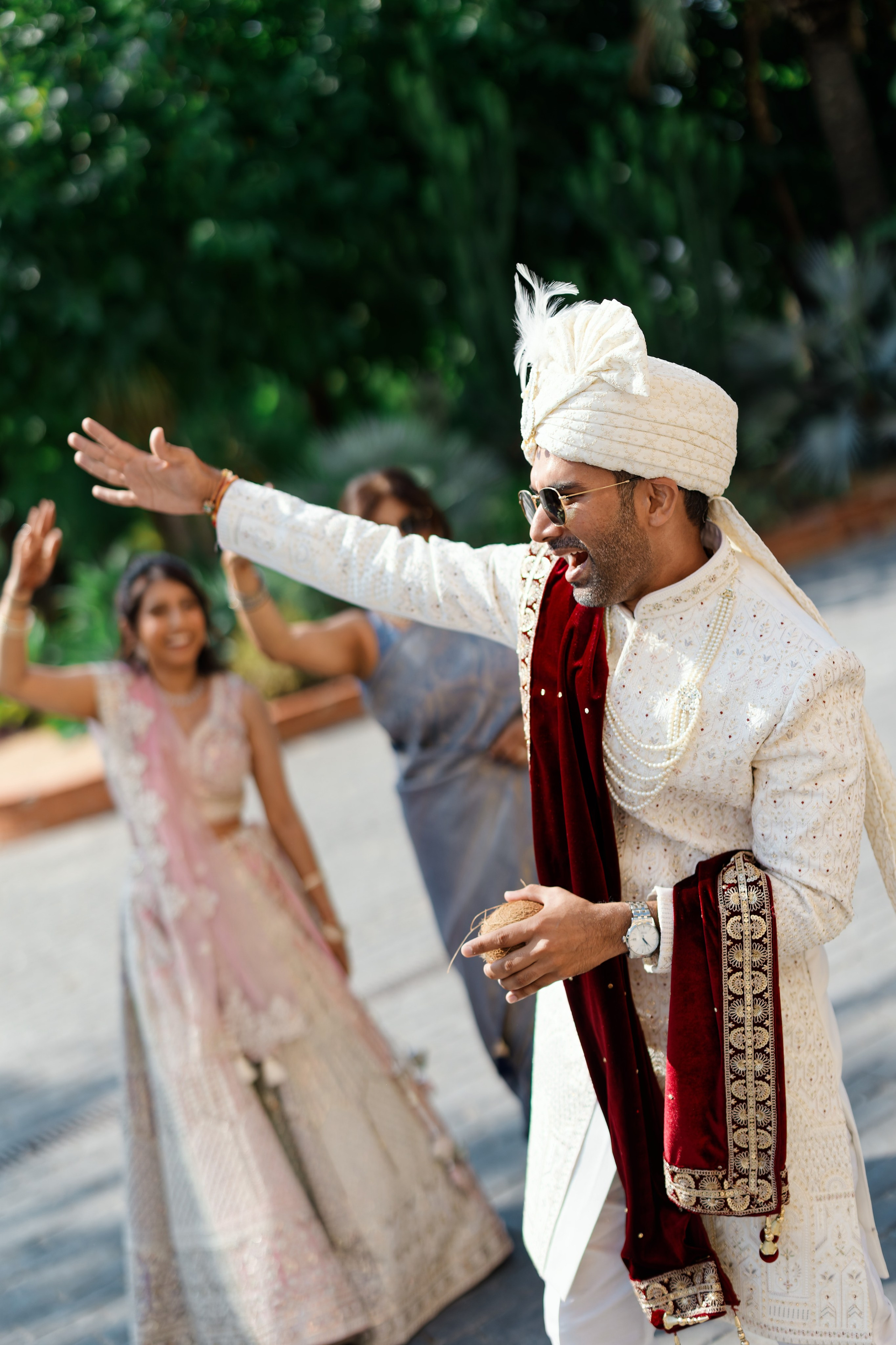 Indian wedding at Gran Villa Rosa, Barcelona